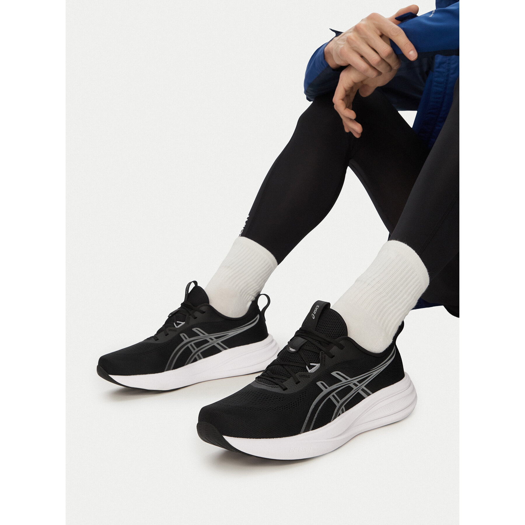 Маратонки за бягане Asics Gel-Pulse 17 1011C153 Черен