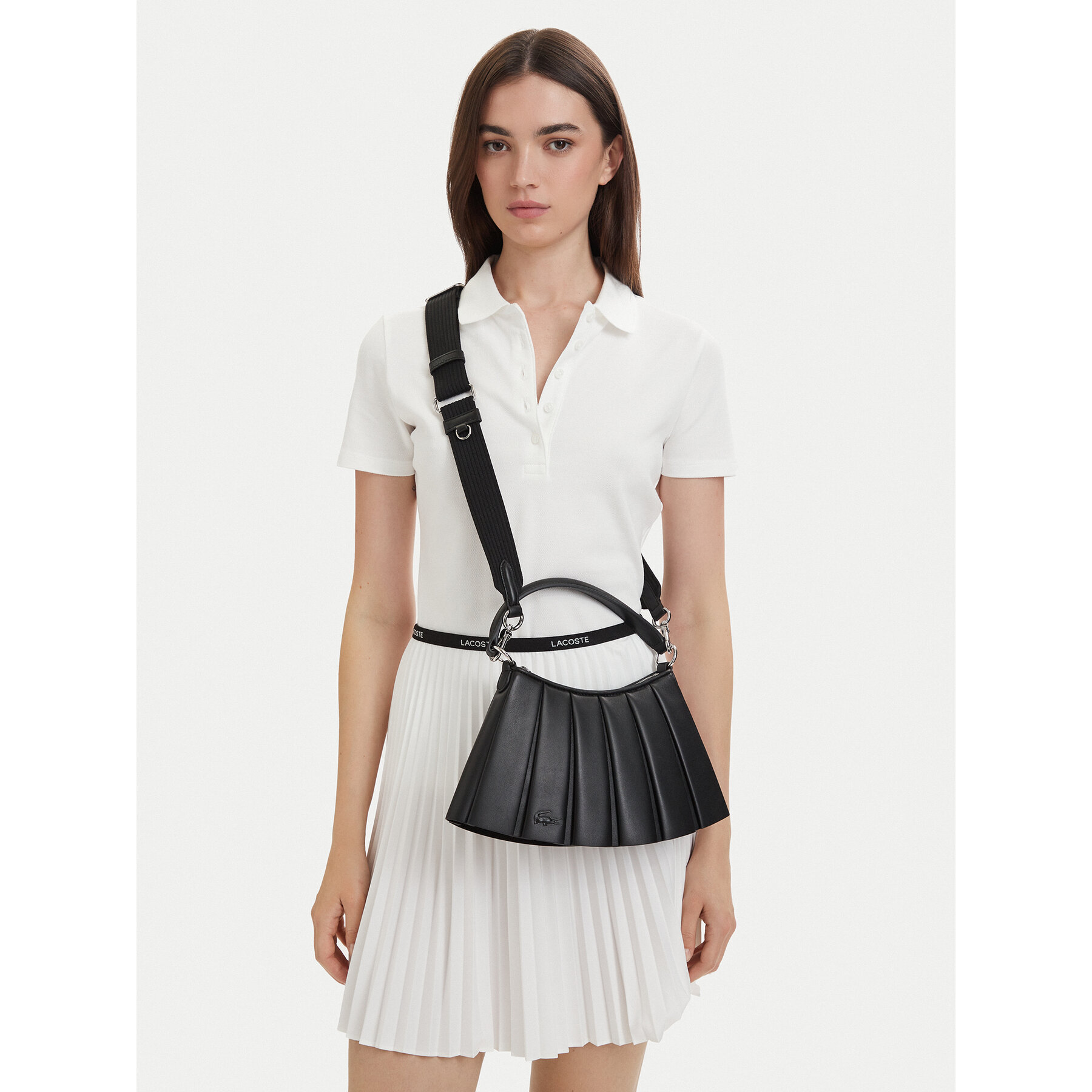 Ročna torba Lacoste NU5011DP Črna