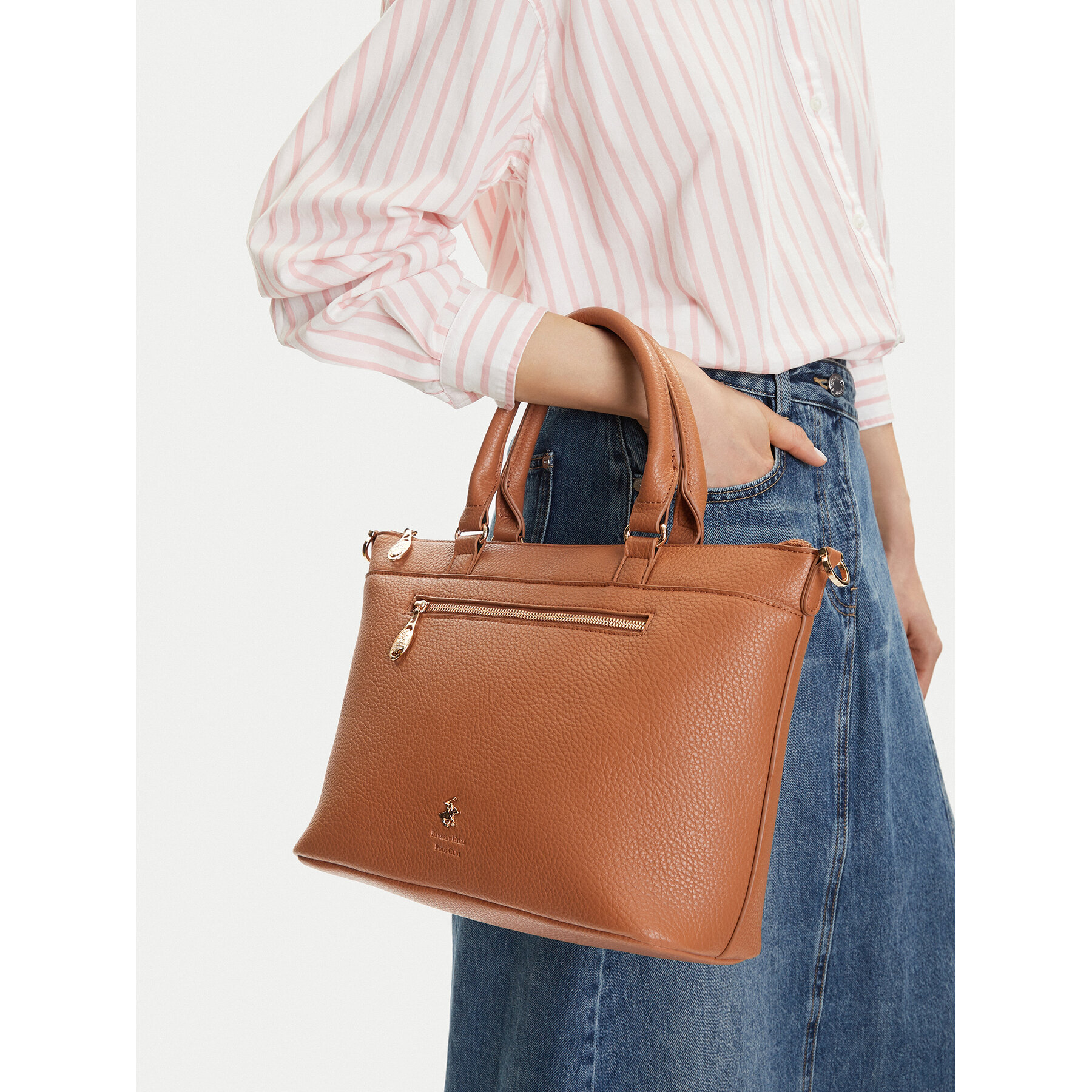 Дамска чанта Beverly Hills Polo Club CEO-BHPC-C-006-08 Кафяв