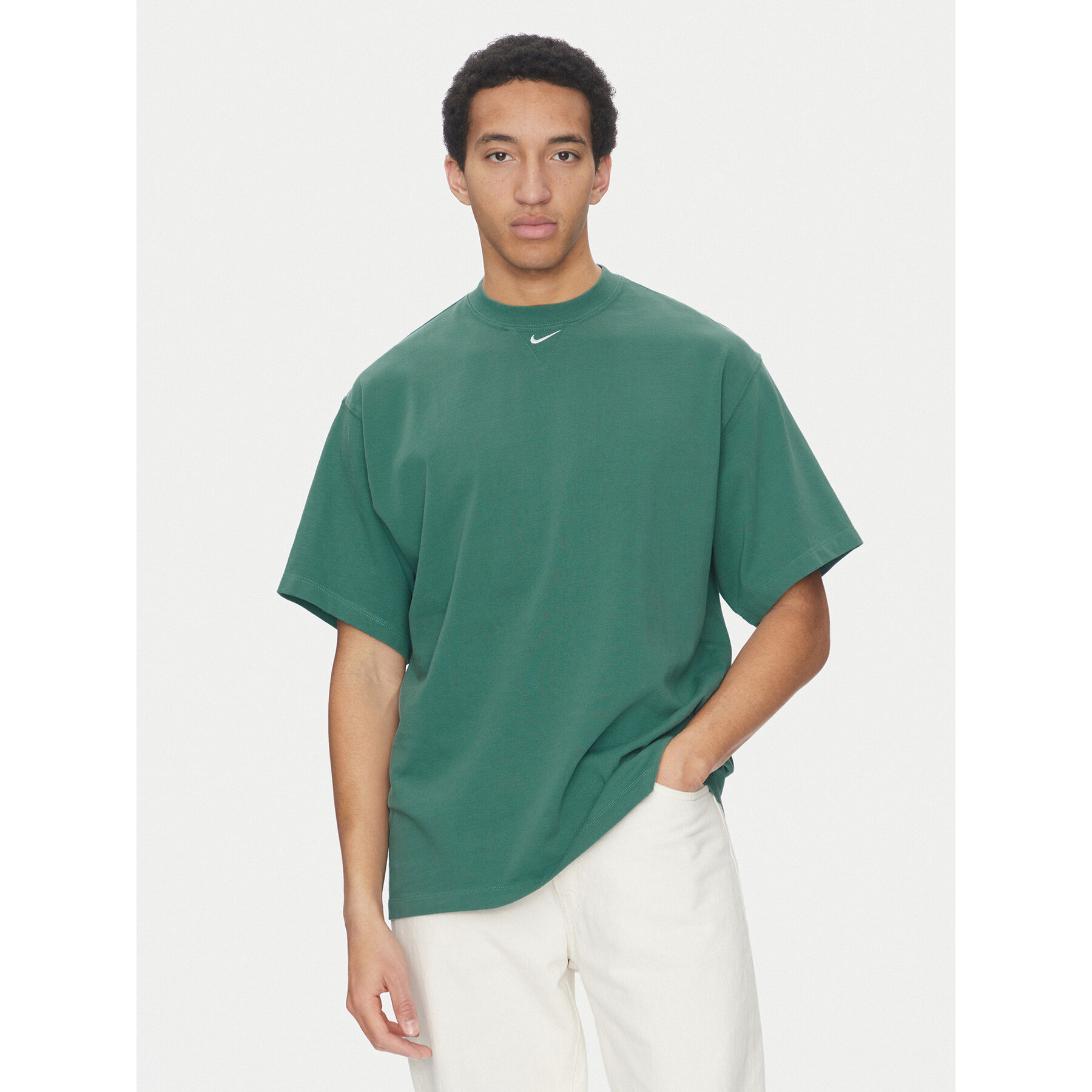 Nike T-Shirt FB7865 Πράσινο Relaxed Fit