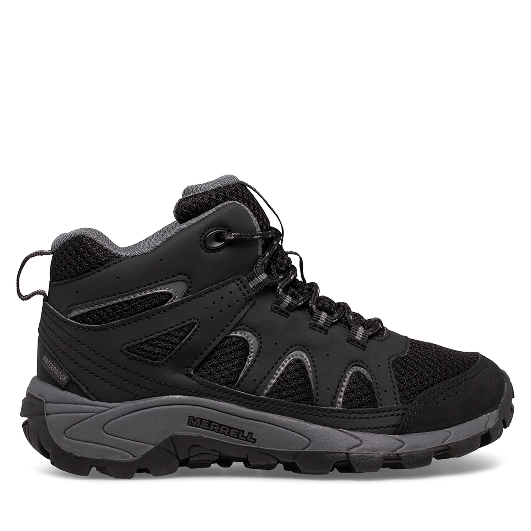 Dziecięce Trekkingi Merrell, Rozmiar 30 Czarny Oakcreek Mid Lace Wtrpf Mk265426