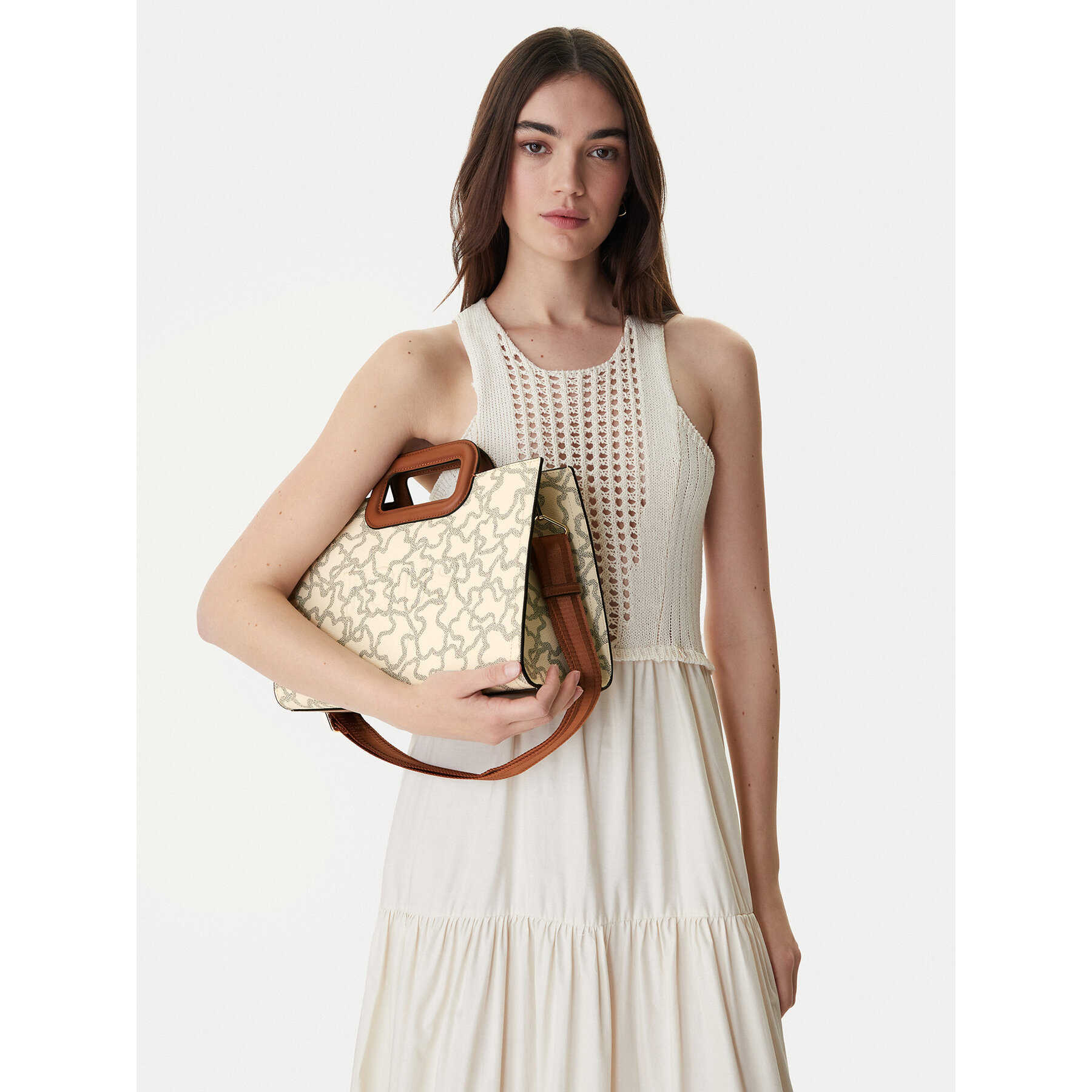 Borsetta TOUS Kaos Icon 2001946301 Beige