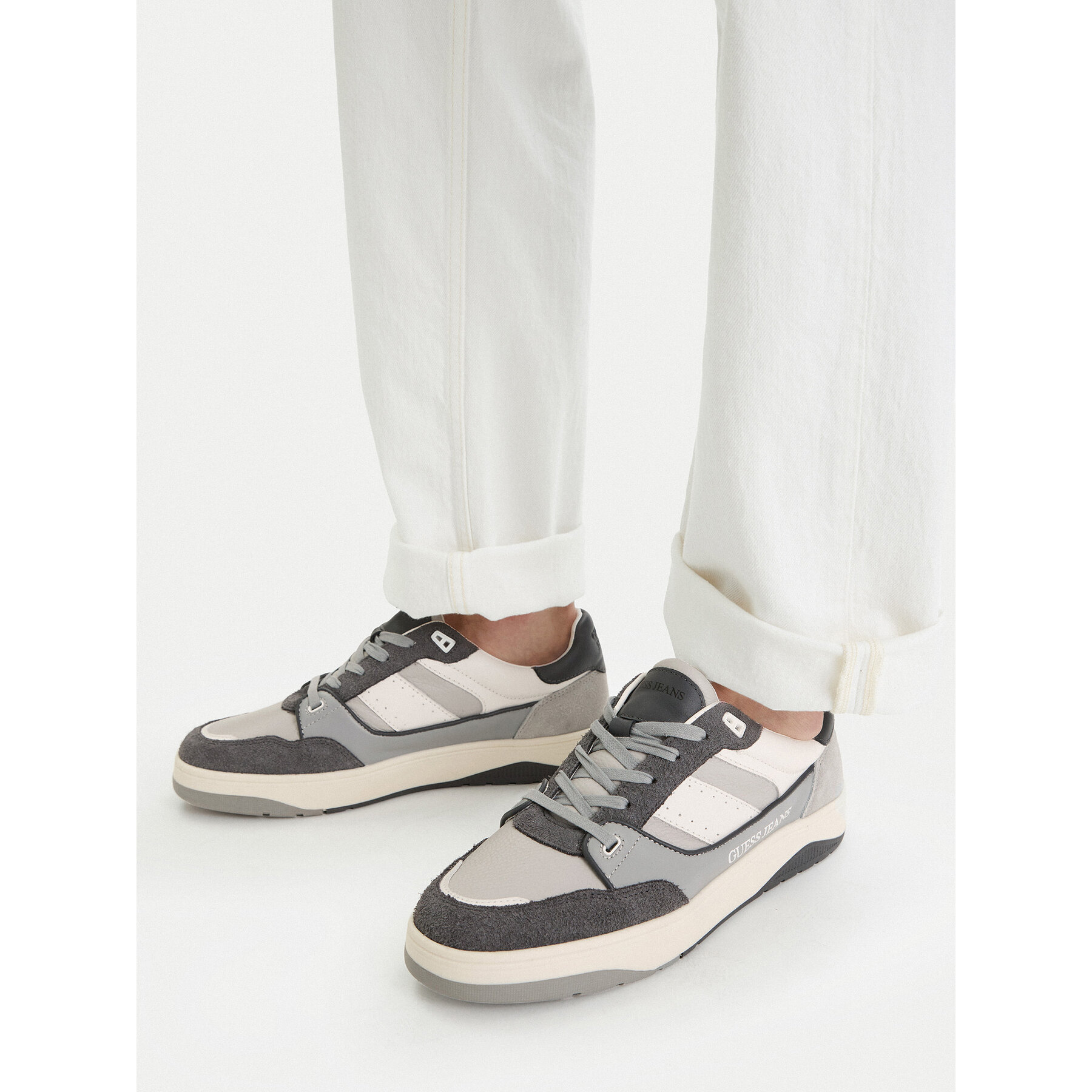 Sneakersy Guess Jeans EO-TEKSAS-01 126AM Sivá