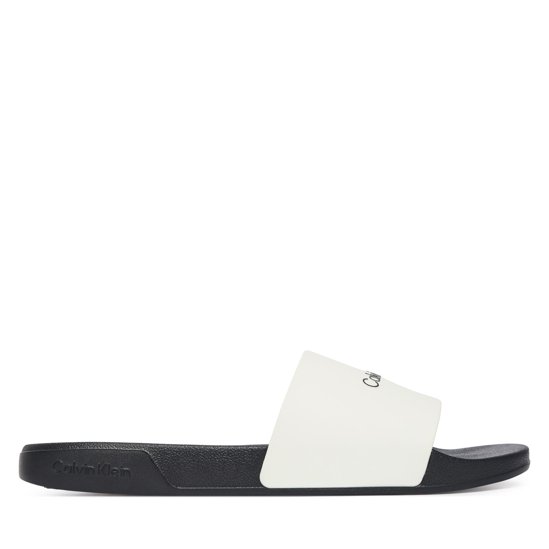 Šľapky Calvin Klein Ess Slide Monobrand Cv HM0HM02107 Biela