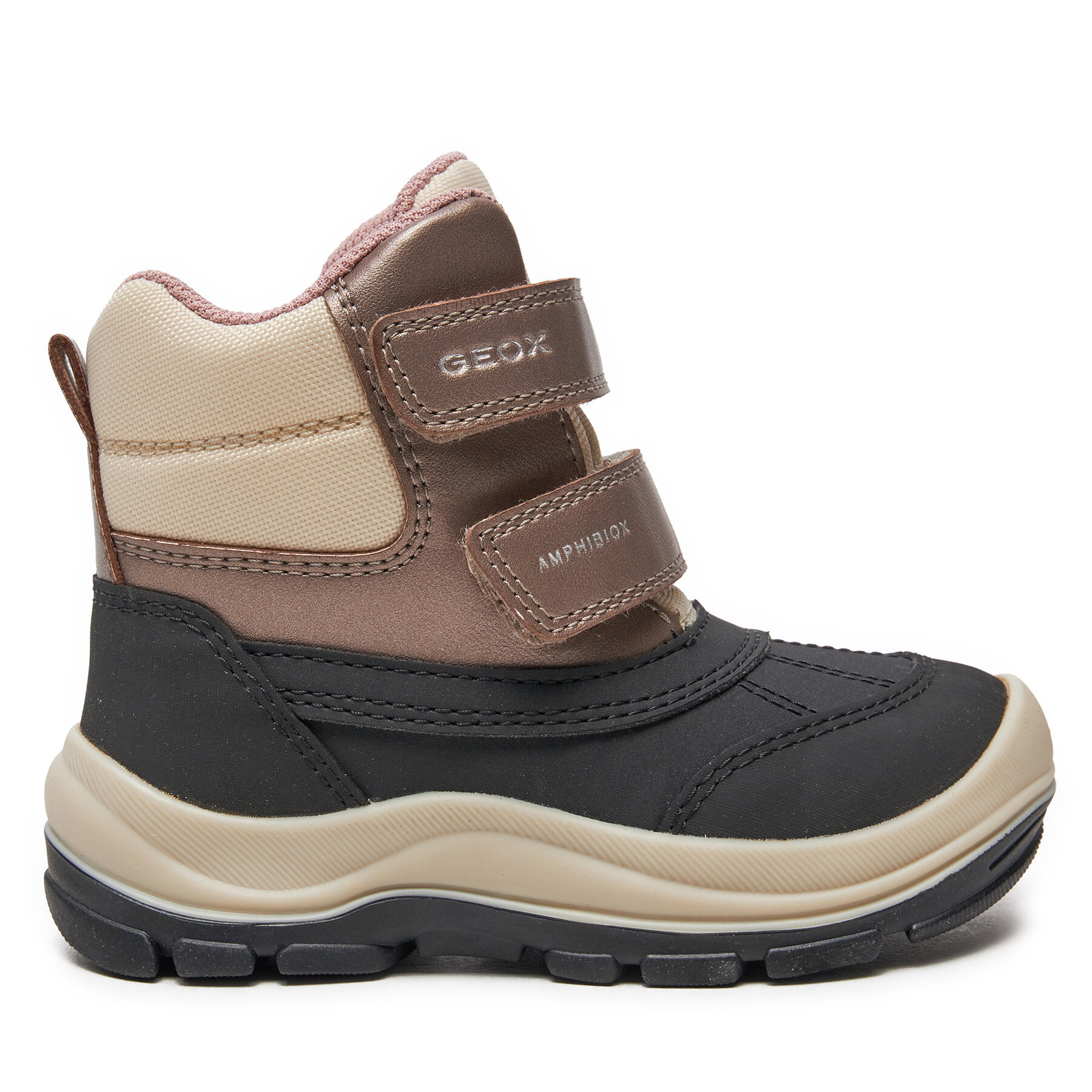 Gyerek Hótaposó Geox, Méret: 27, Fekete, B Flanfil Girl B Abx B463WD 050FU C0976 S
