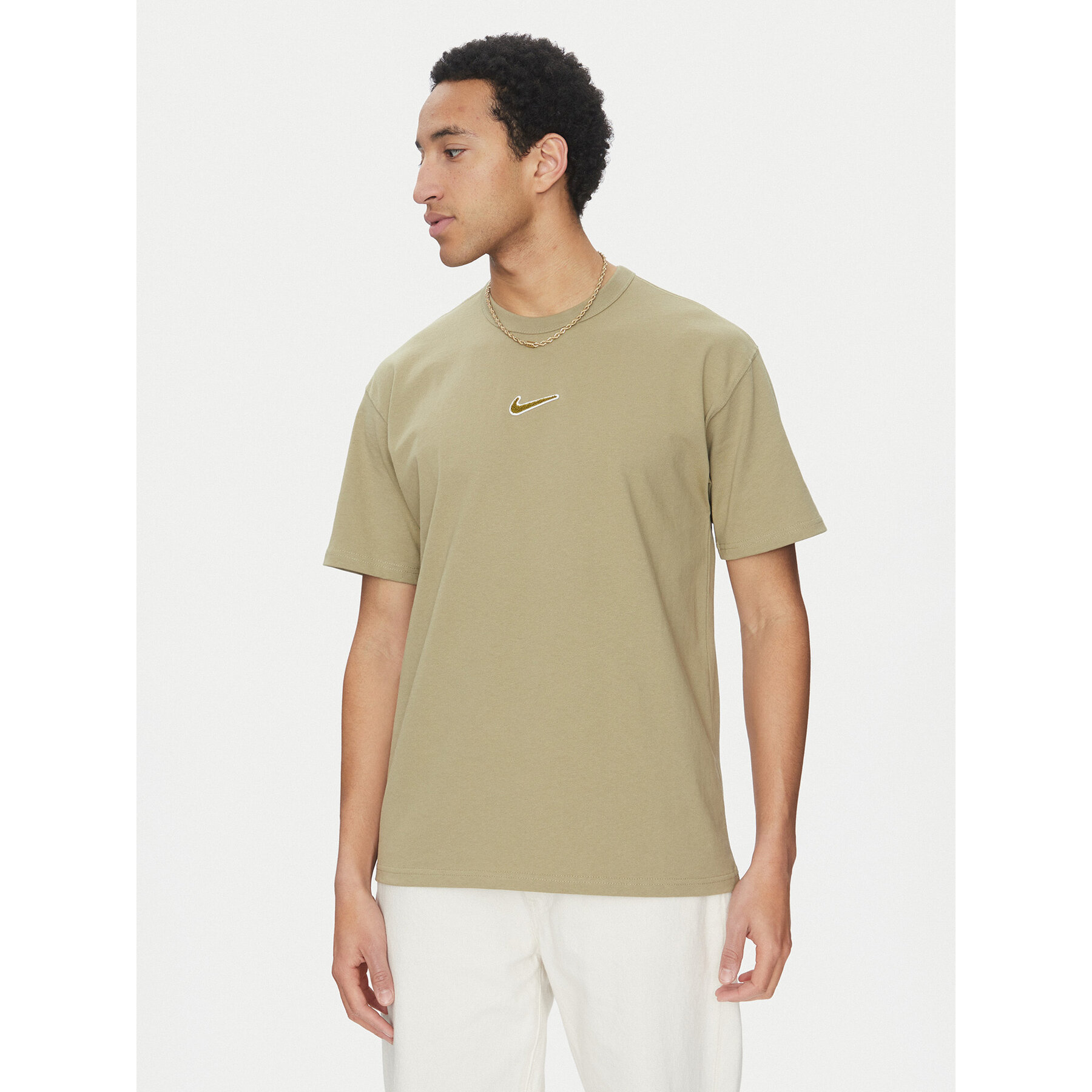 Nike T-Shirt FV7726 Πράσινο Regular Fit