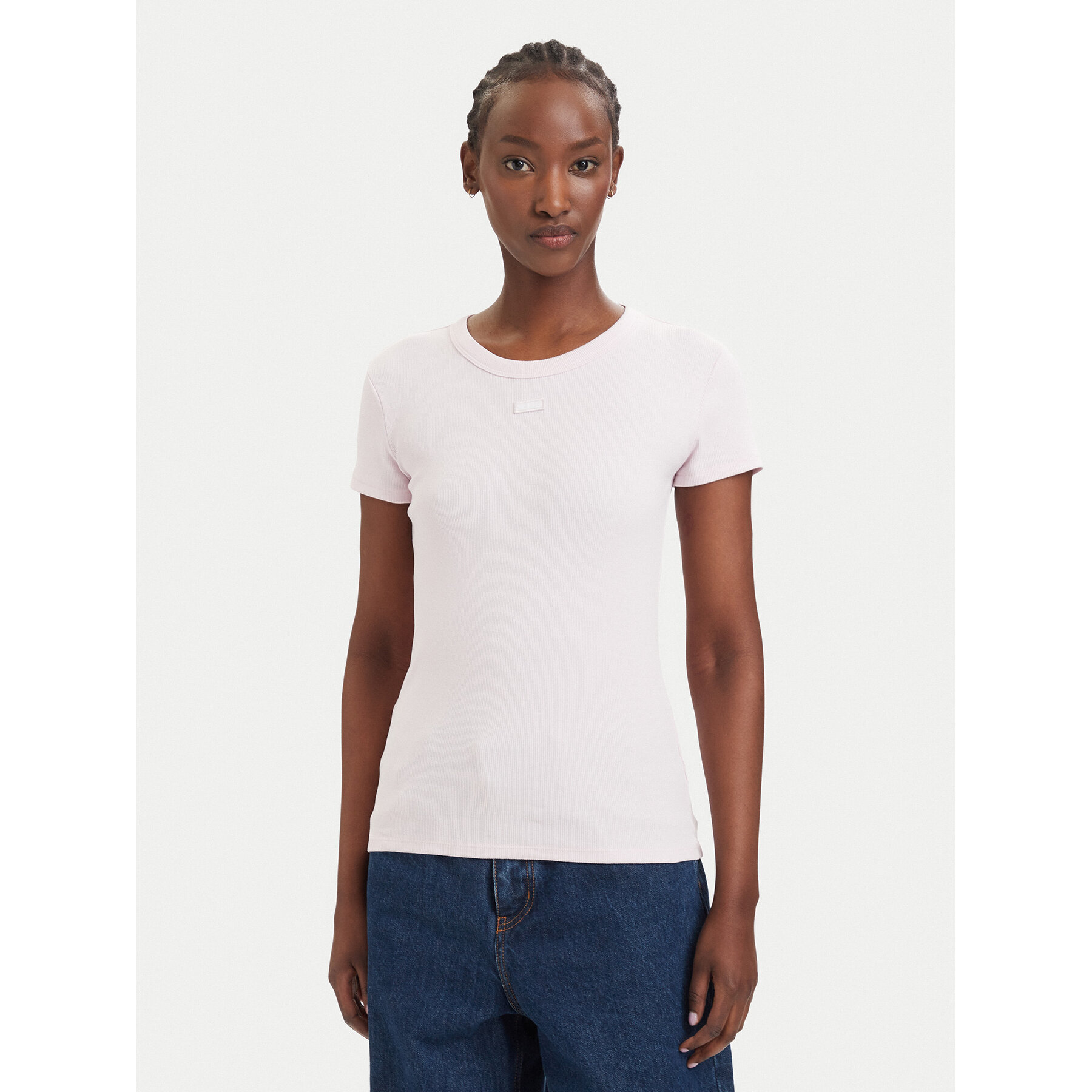 HUGO T-shirt Easy 50523924 Svijetlo roza Slim Fit