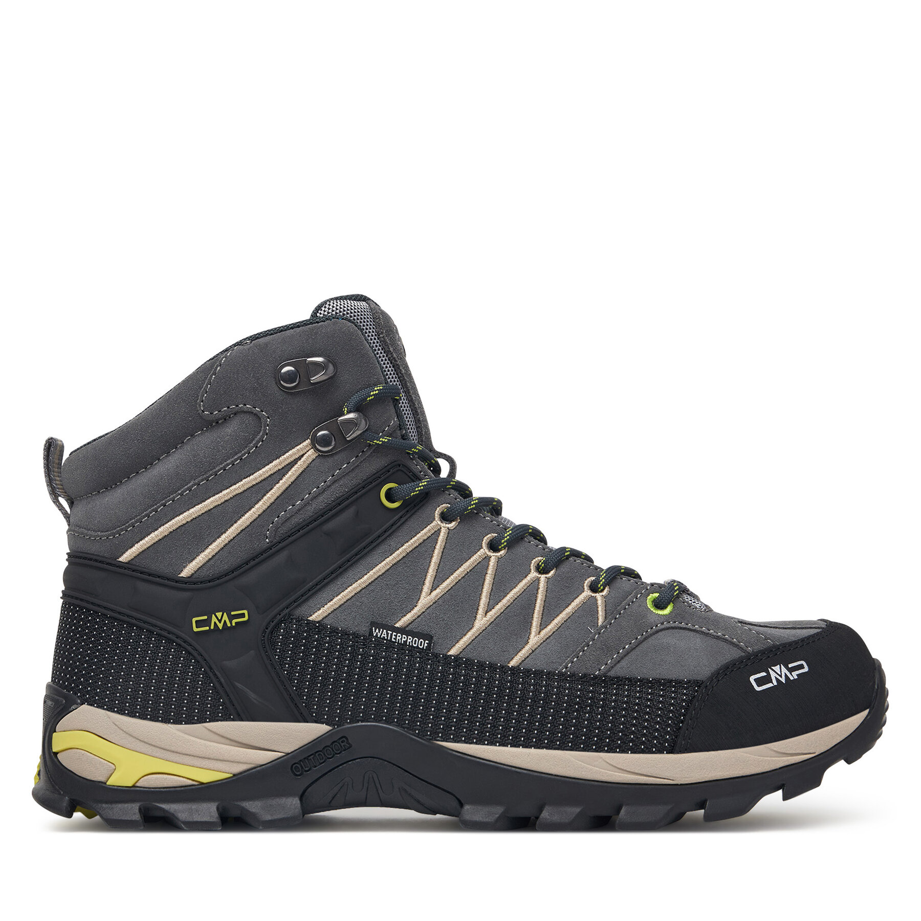 Туристически CMP Rigel Mid Wp 3Q12947 Сив