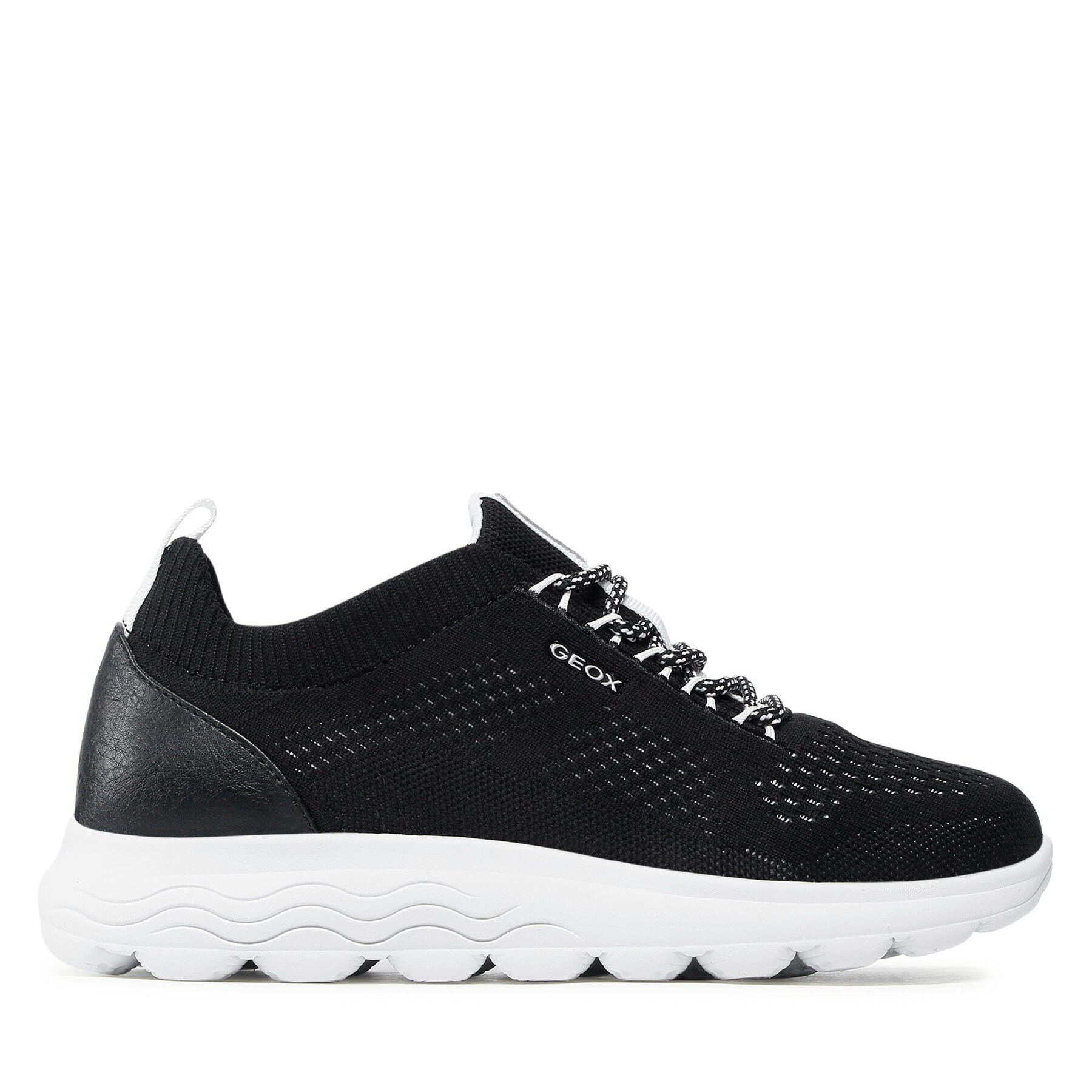 Snīkeri Geox D Spherica A D15NUA 0006K C9999 Melns