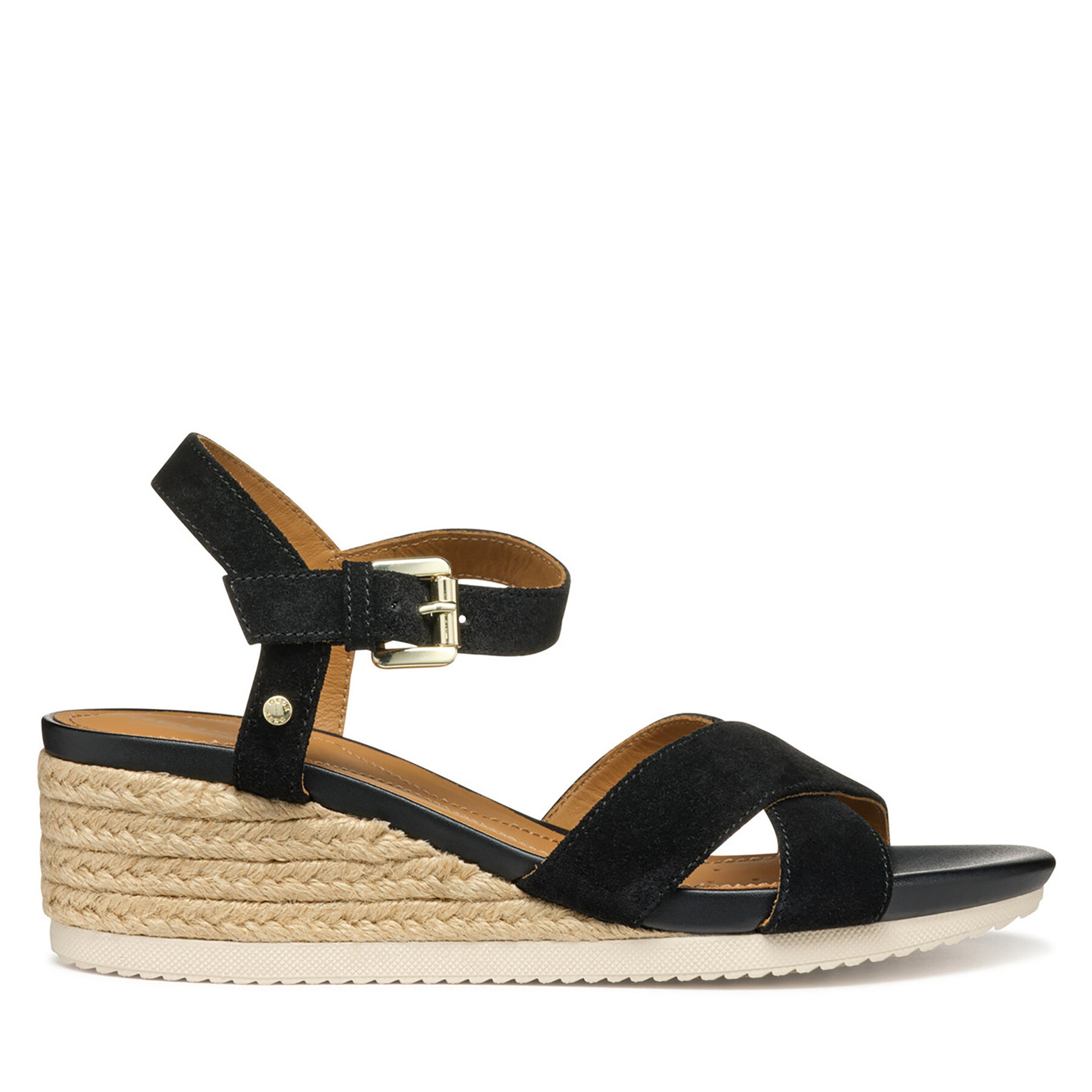 Dámske Espadrilky Geox, Rozmer: 40, Čierna, D Ischia Corda D55HHB 00020 C9999