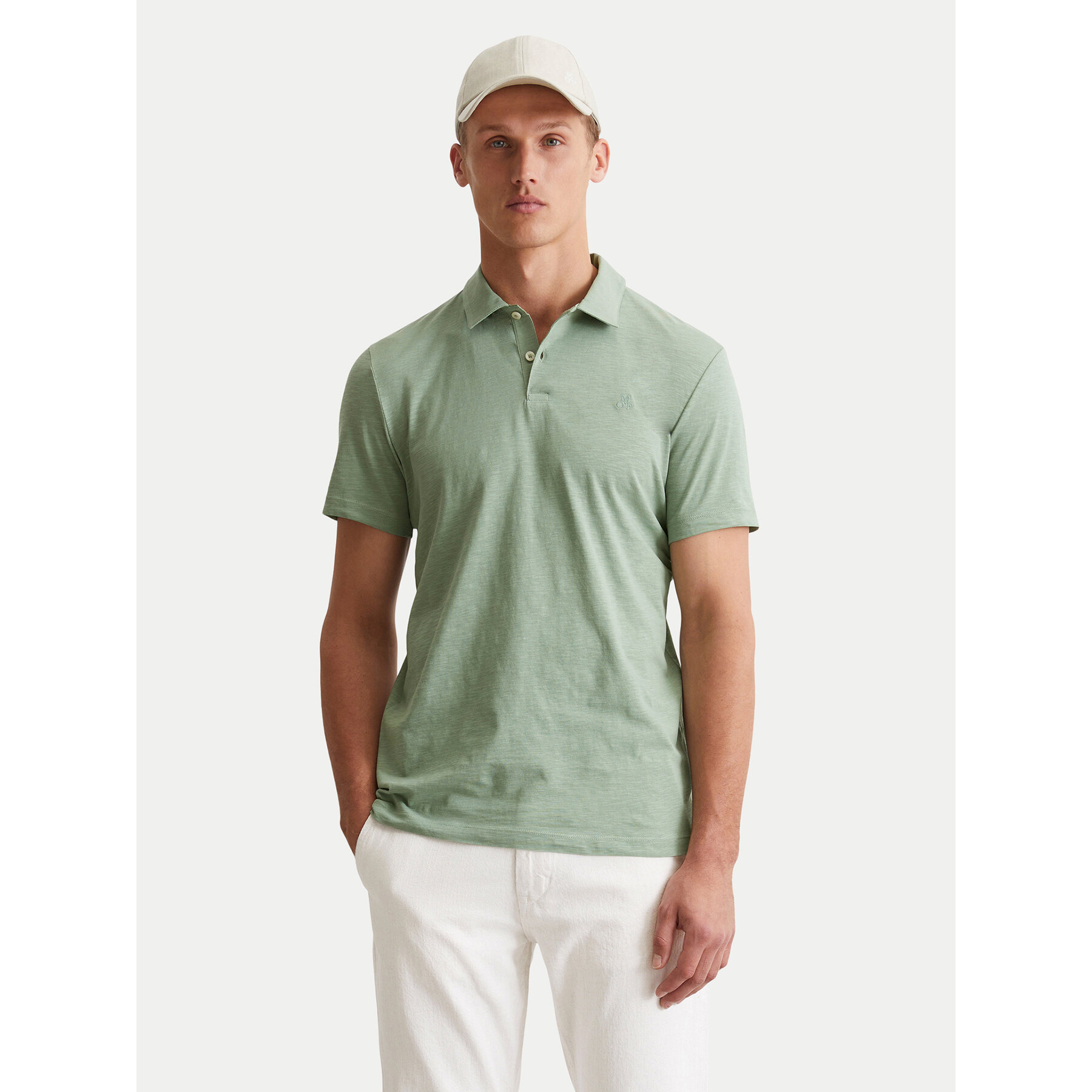 Marc O'Polo Pólóing 536 2176 53018 Zöld Shaped Fit