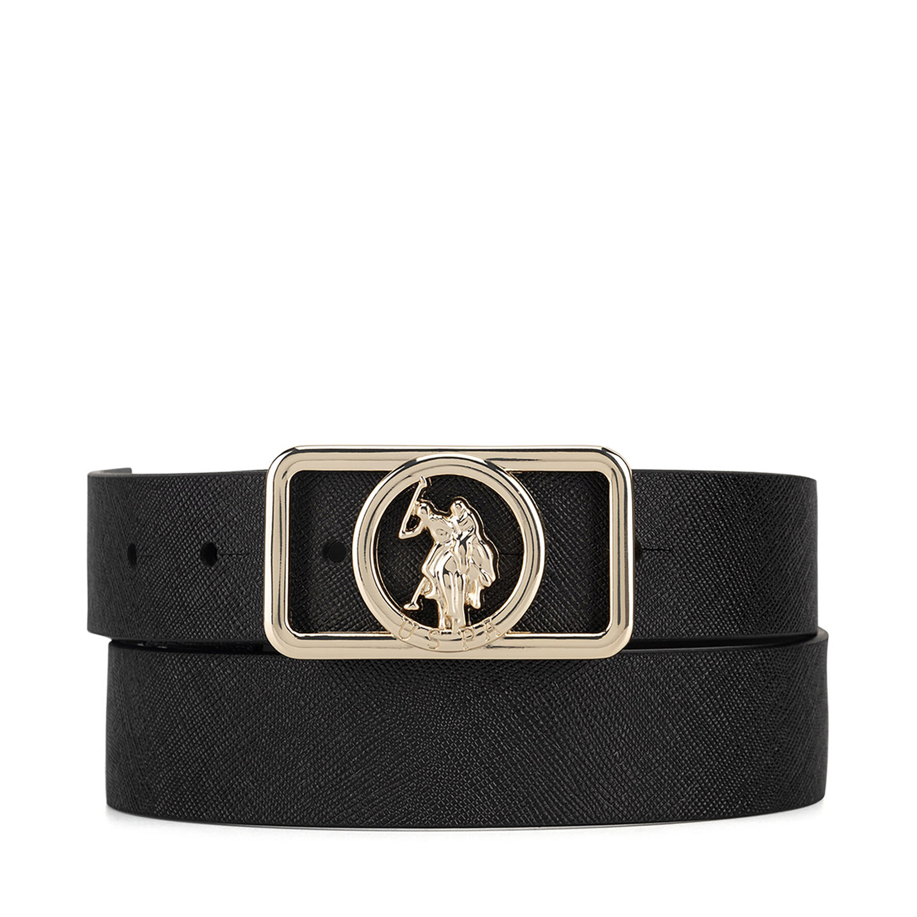 Cinturón para mujer U.S. Polo Assn. AIUXT2472WVP Negro