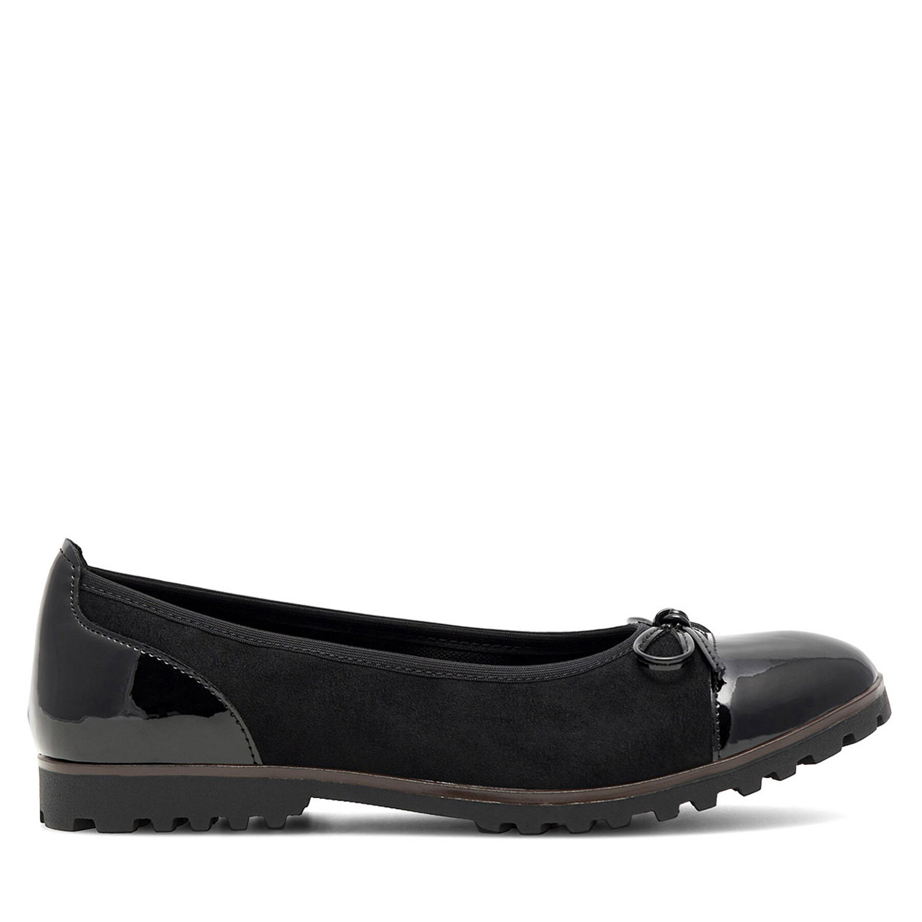 Damen Ballerinas Clara Barson, Schuhgröße 36, Schwarz, WYL3653-1
