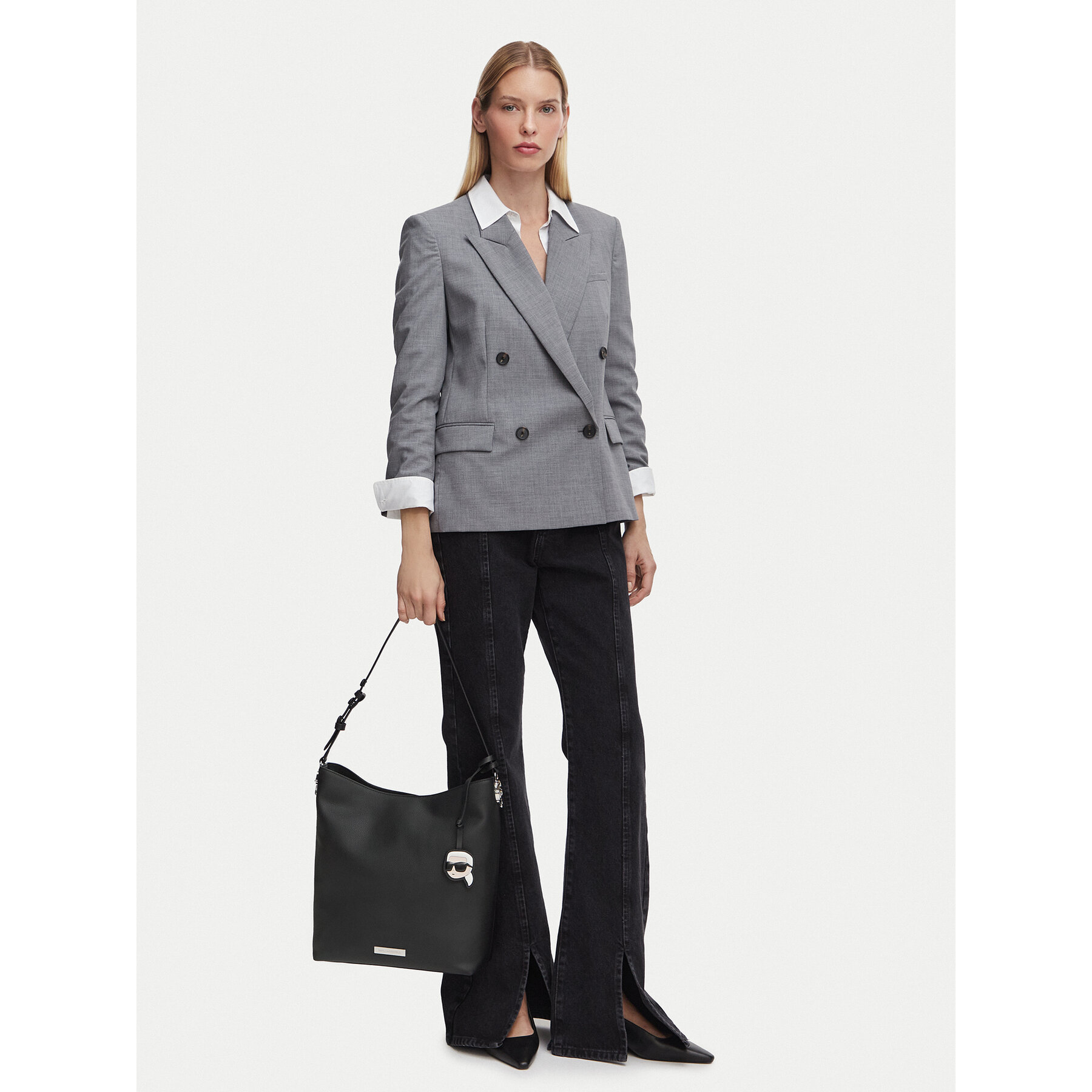 Geantă KARL LAGERFELD B3W30123 Negru