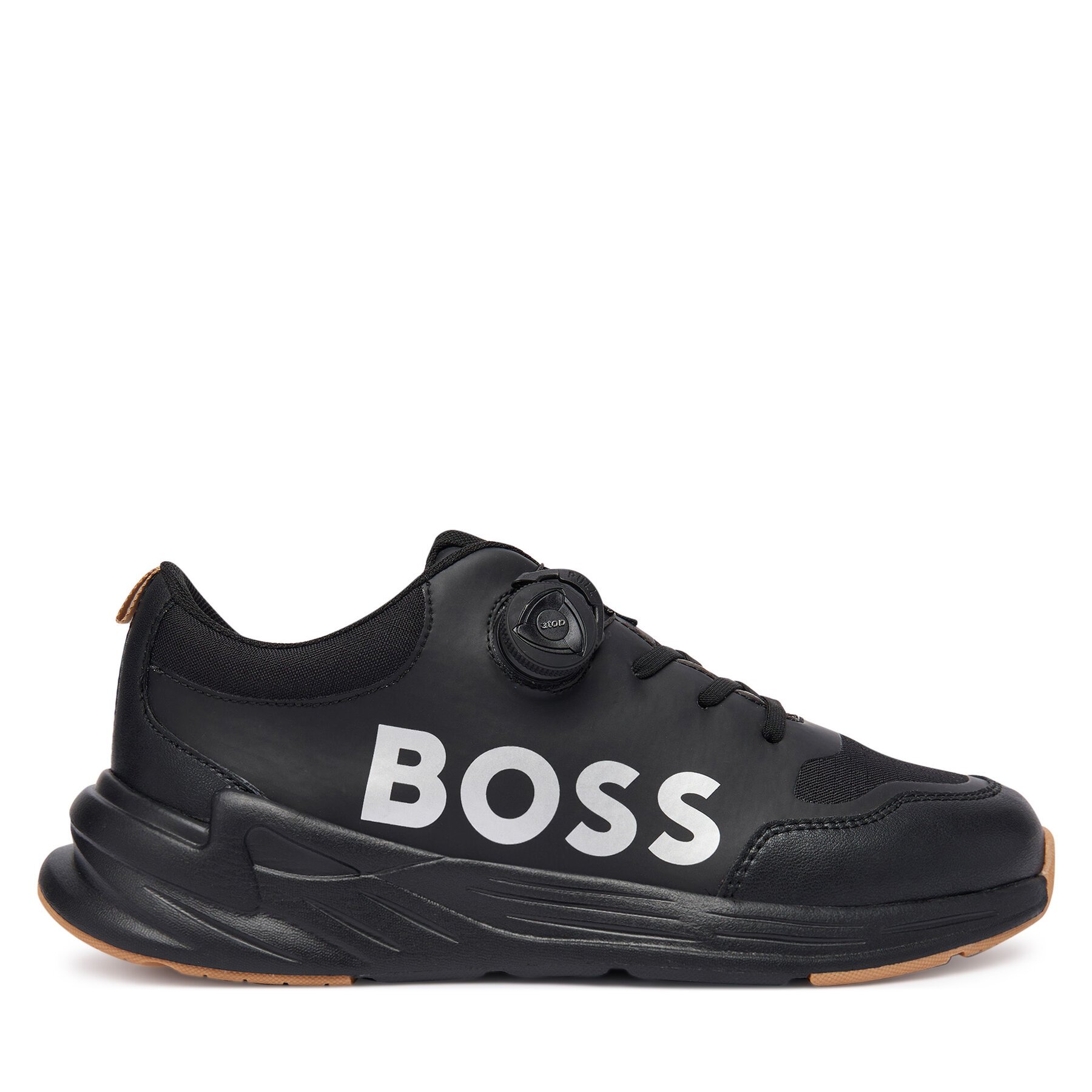 BOSS Chlapec Sneakersy, Rozmer: 39, Čierna, J52566 S