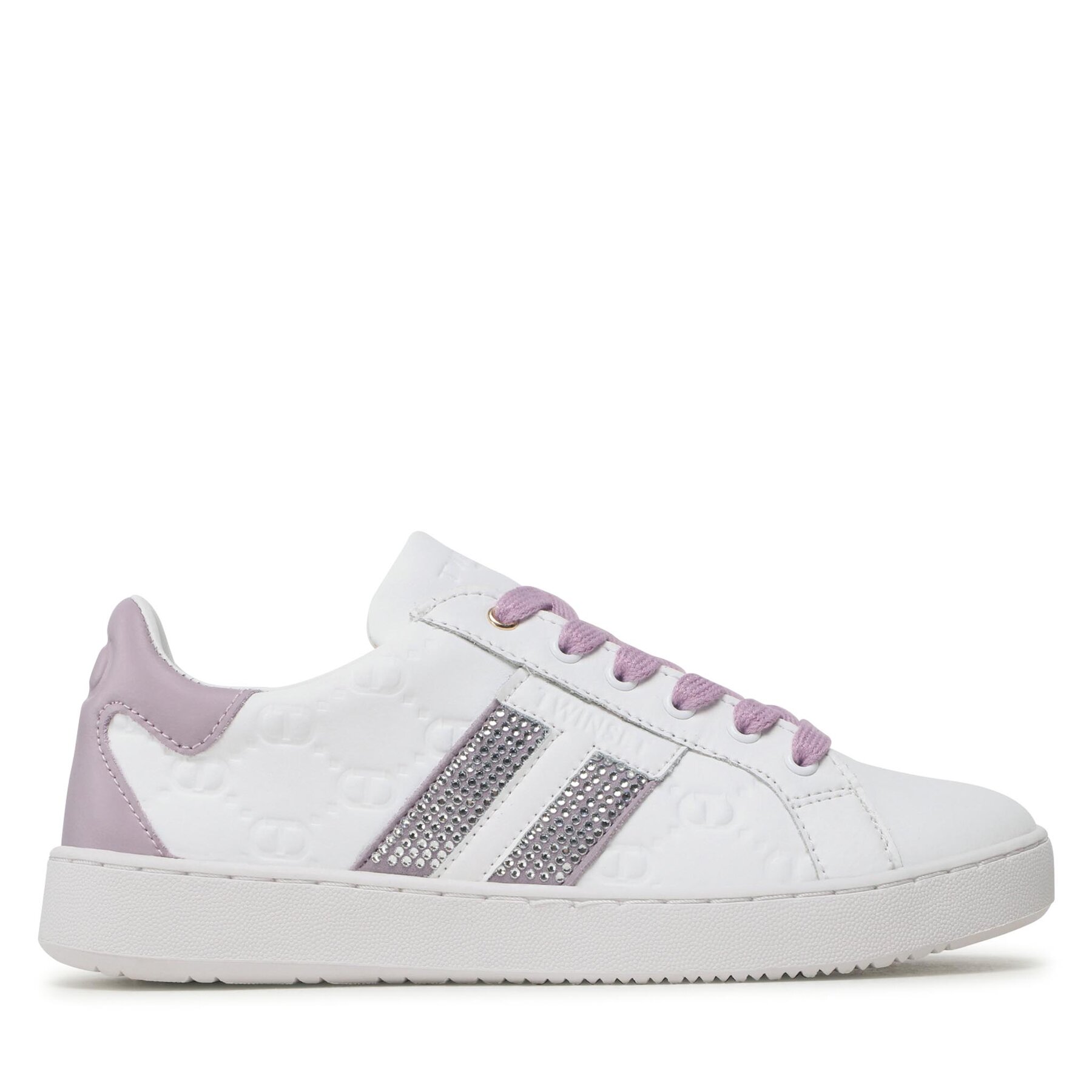 Sneakersy TWINSET 232TCP180 Biela