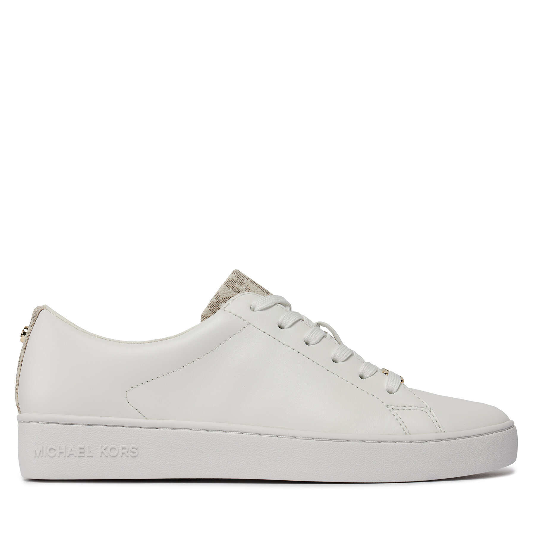Snīkeri MICHAEL Michael Kors Keaton Lace Up 43R4KTFS2L Écru