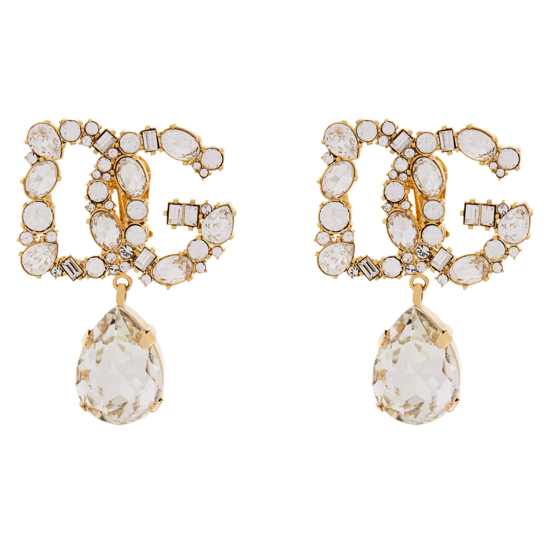 Обеци с клипс Dolce&Gabbana WEQ6L6 W1111 Златист