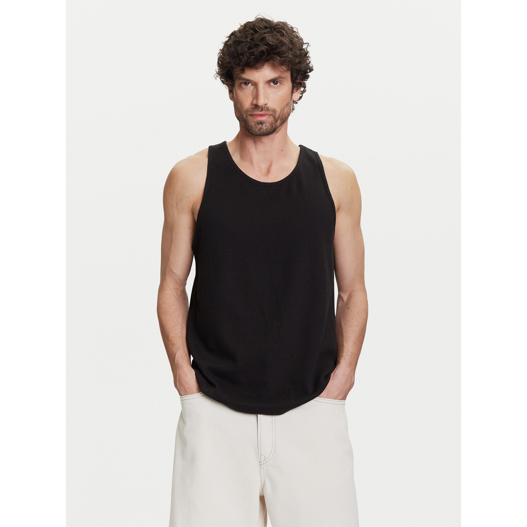 Gap Trikó 768254-01 Fekete Regular Fit