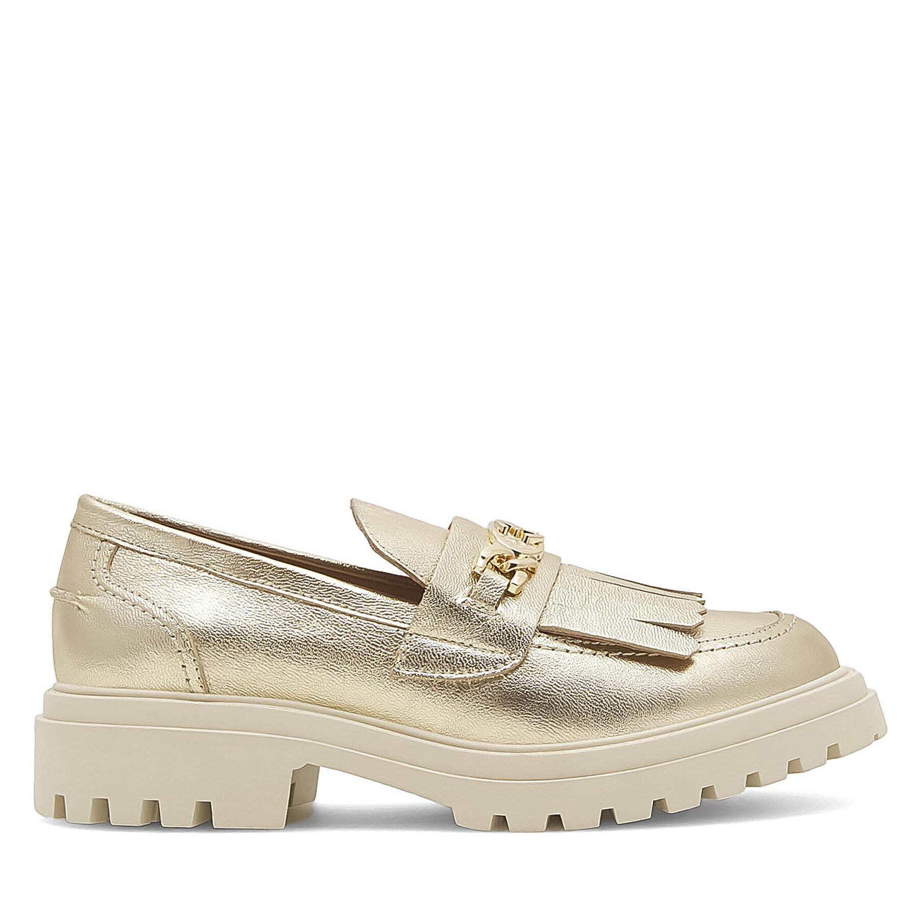 Loafers Eva Minge ANGE-1018 Zlatá