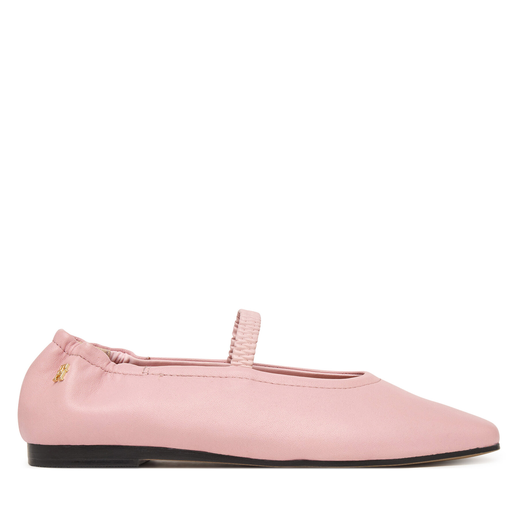 Balerinke Tommy Hilfiger Soft Leather Ellastic Ballerina FW0FW09245 Roza