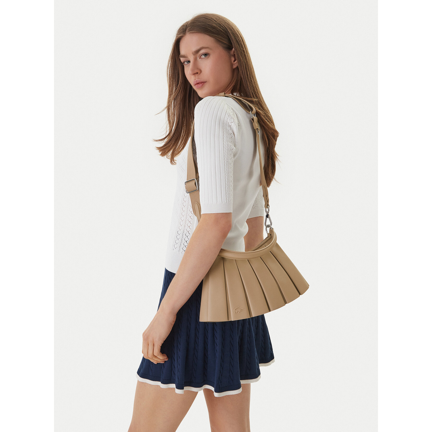 Geantă Lacoste NU5011DP Roz