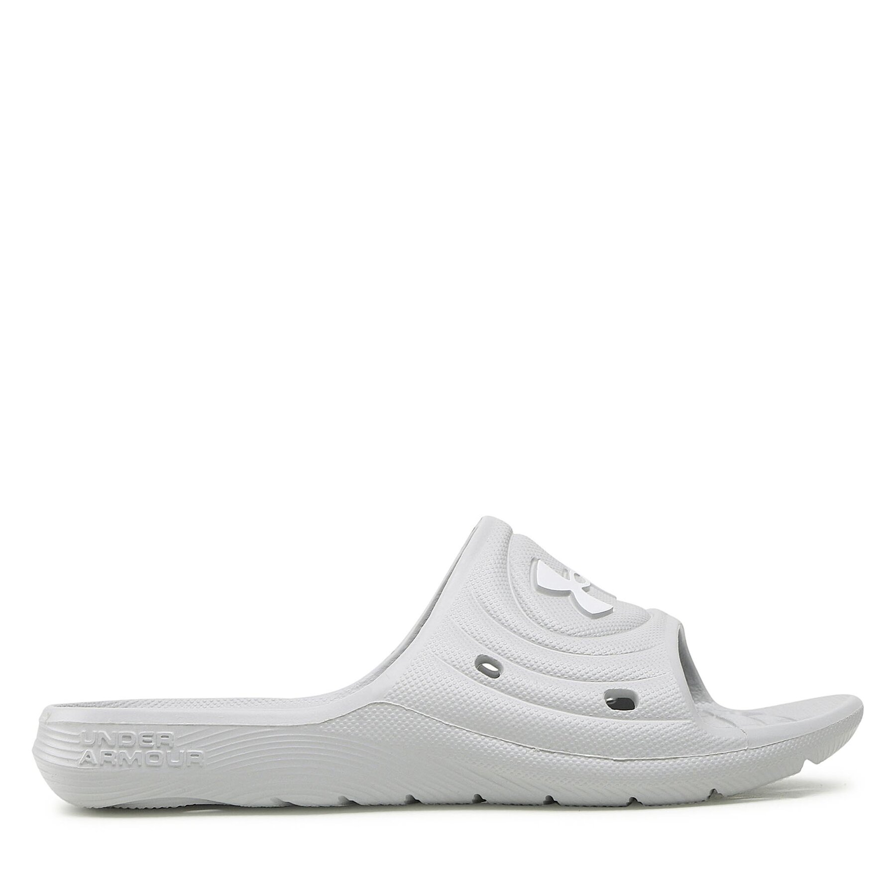  Papucs Under Armour Ua B Locker IV Sl 3023787-100 Szürke akciós termékkép 1