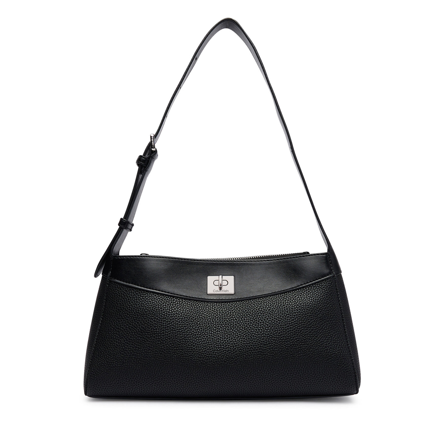 Torbica Calvin Klein Mix Media Shoulder Bag LV04F3886G Crna