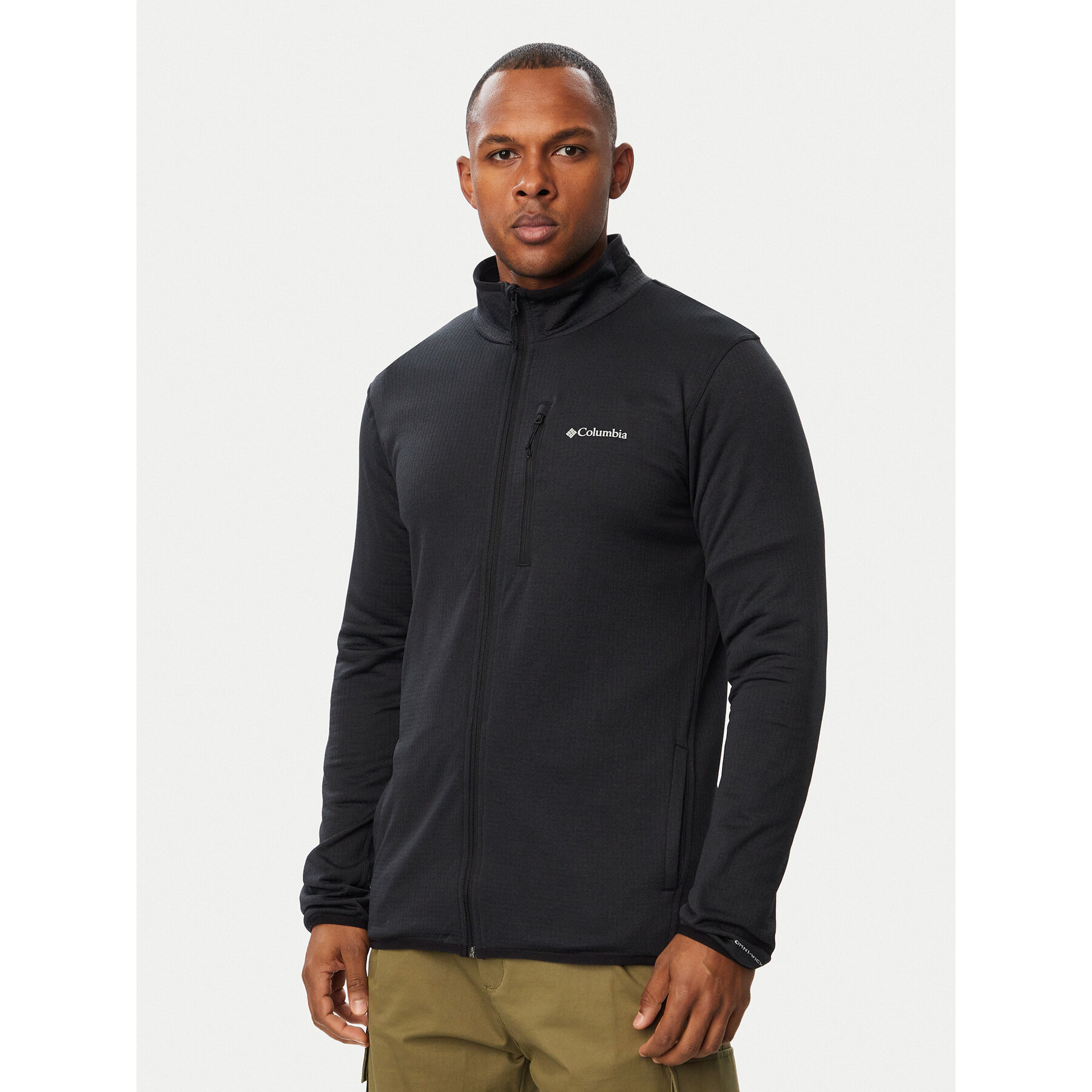 Columbia Technisches Sweatshirt Essential Hike™ 2136841 Schwarz Regular Fit