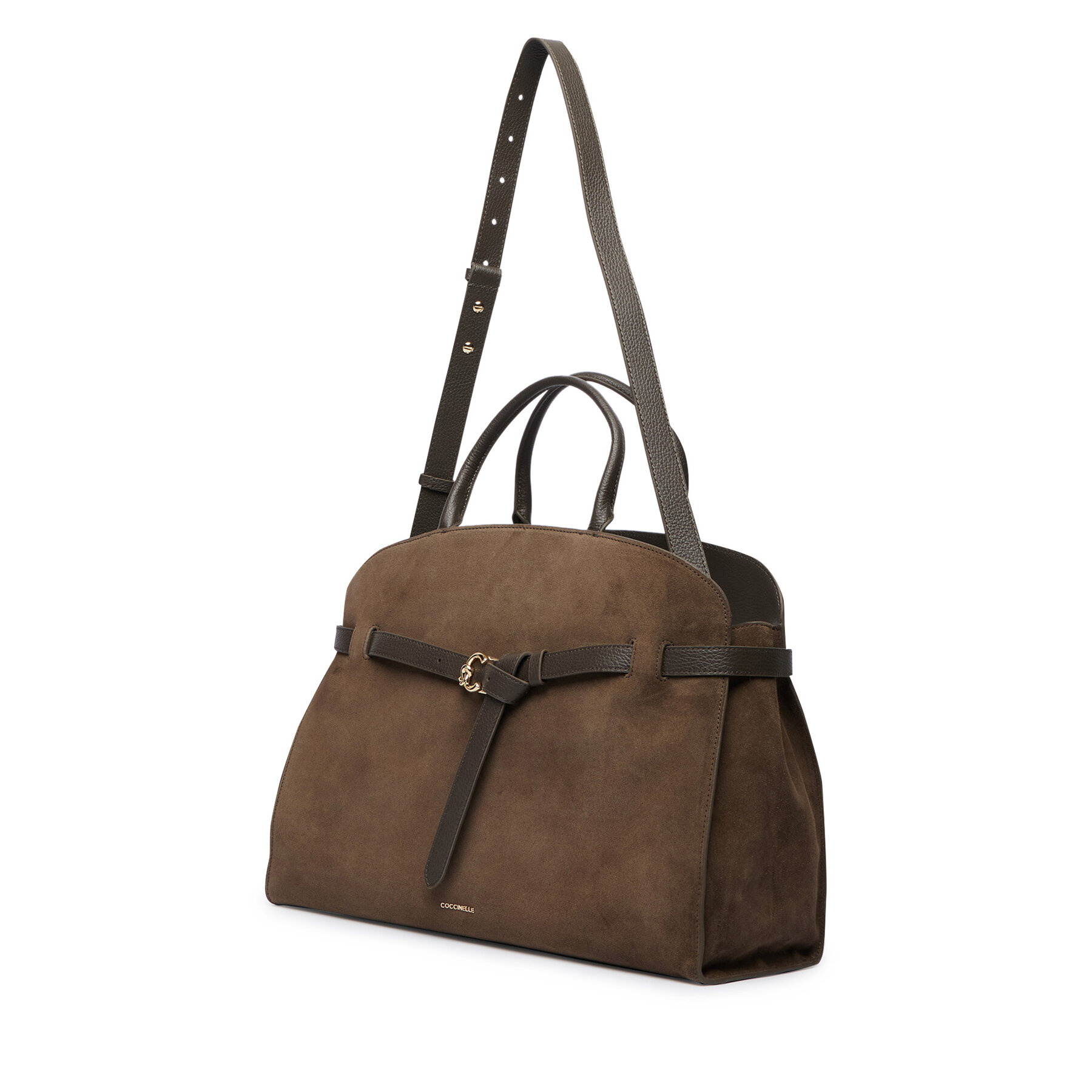 Torbica Coccinelle TLB Coccinellesabine Suede Bi E1 TLB 18 01 01 Kaki
