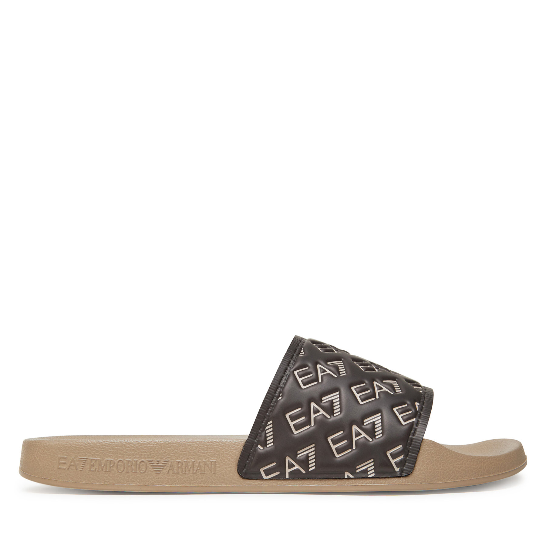 Unisex Ciabatte EA7 Emporio Armani, Taglia 42, Marrone, 7X000109 AF15125 M6088, taglia : 42