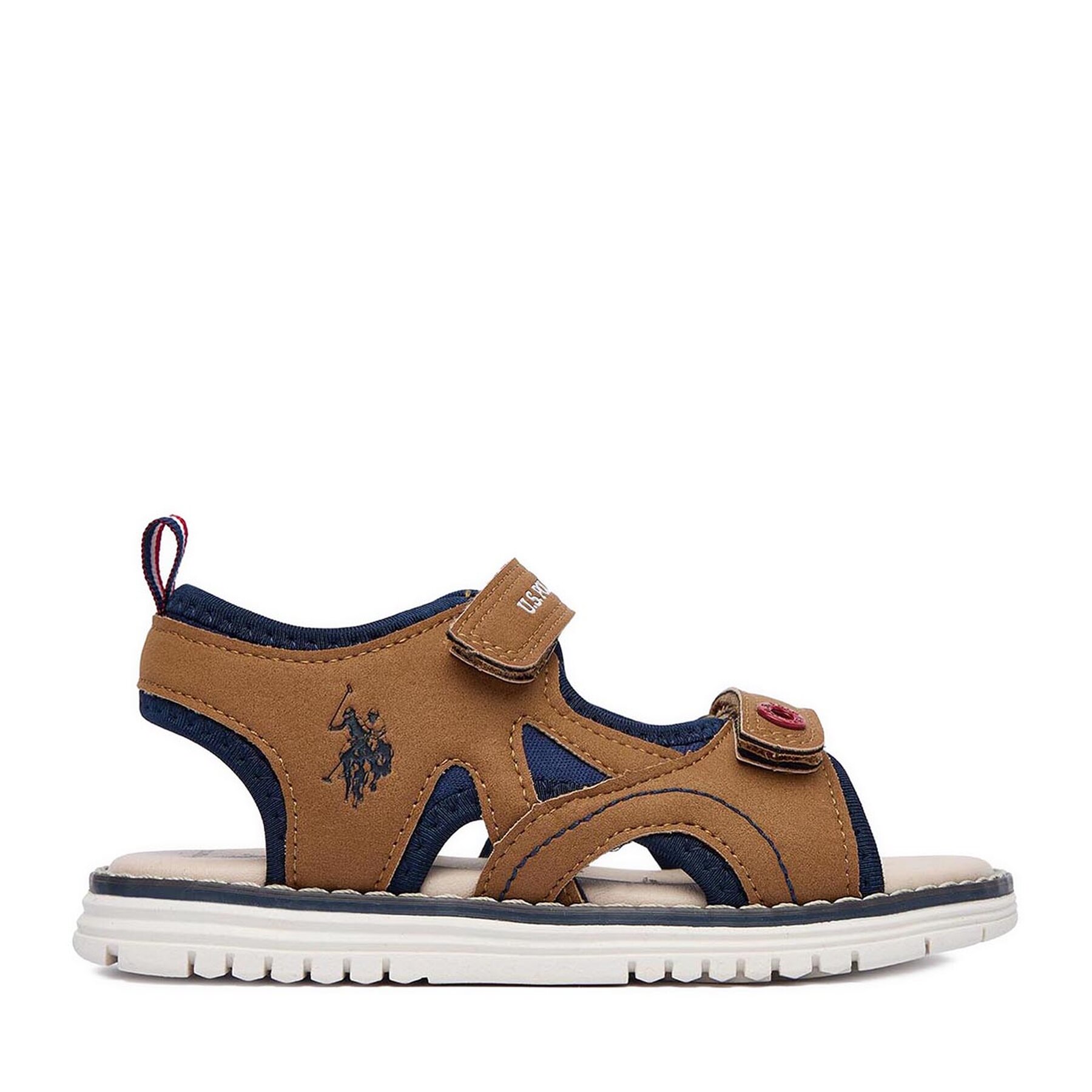 Szandál U.S. Polo Assn. EO-GARDA002K/6Y1 Világosbarna