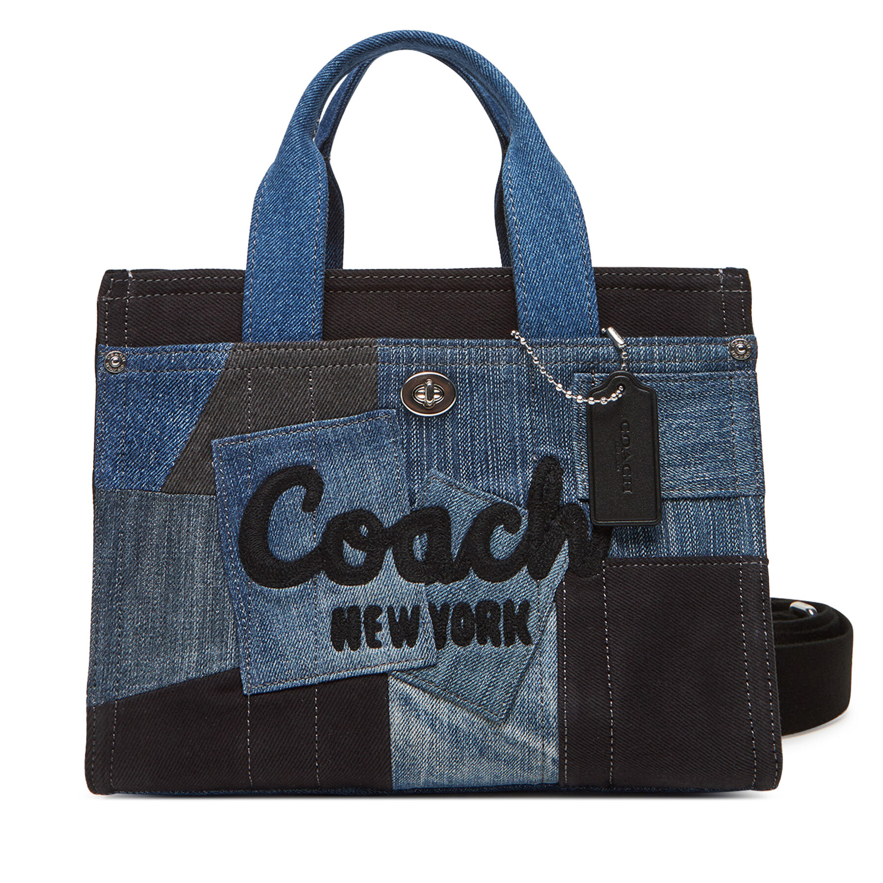 Borsetta Coach Cargo Patchwork 26 CAM63 LHDEI Blu