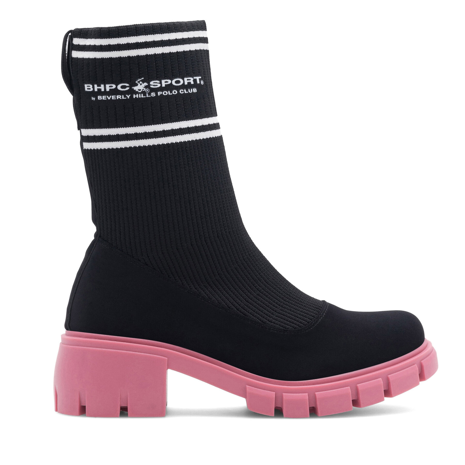 Beverly Hills Polo Club Μποτάκια Beverly Hills Polo Club WS5575-18 Ροζ