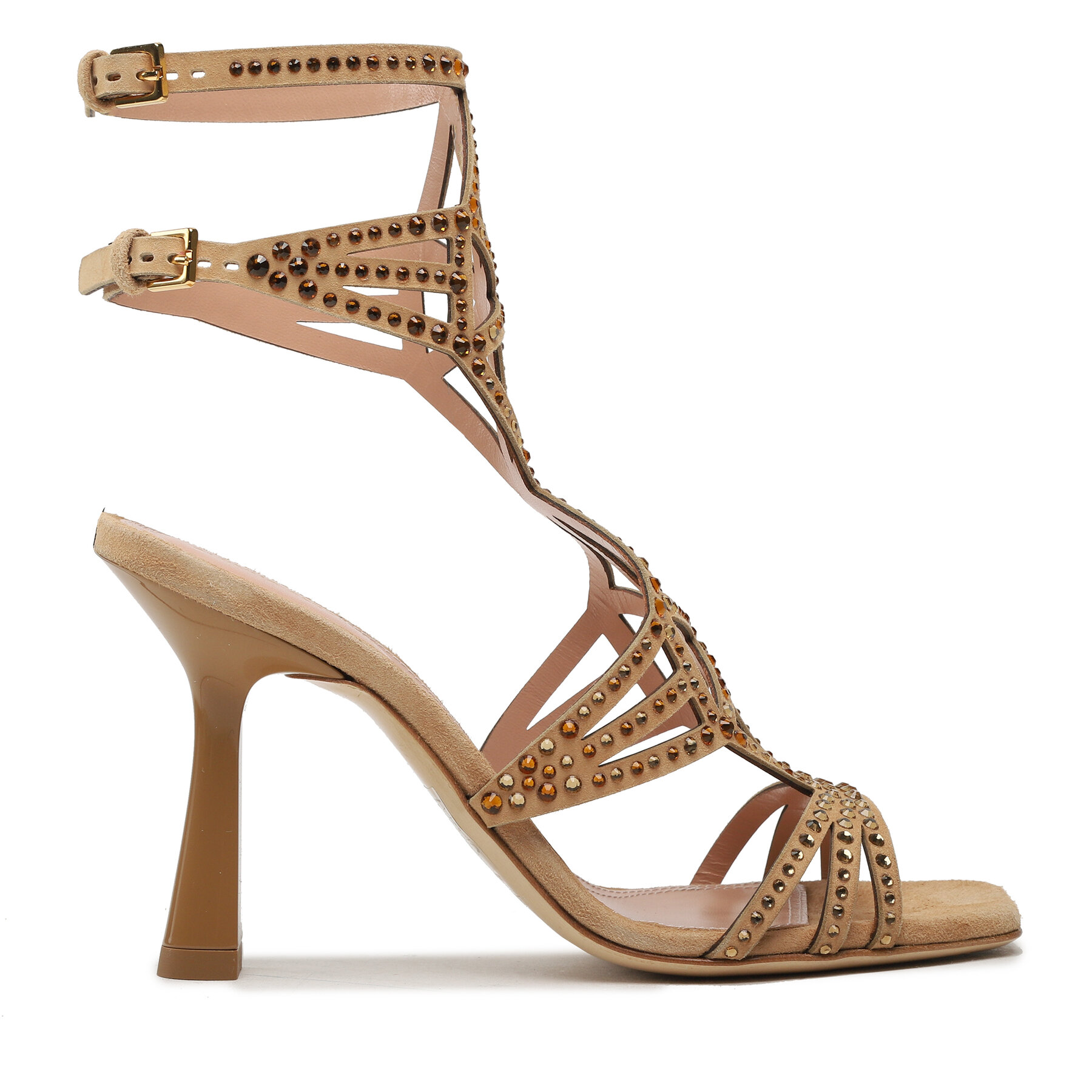 Sandalias Alberta Ferretti 23151A6315 8004 Marrón