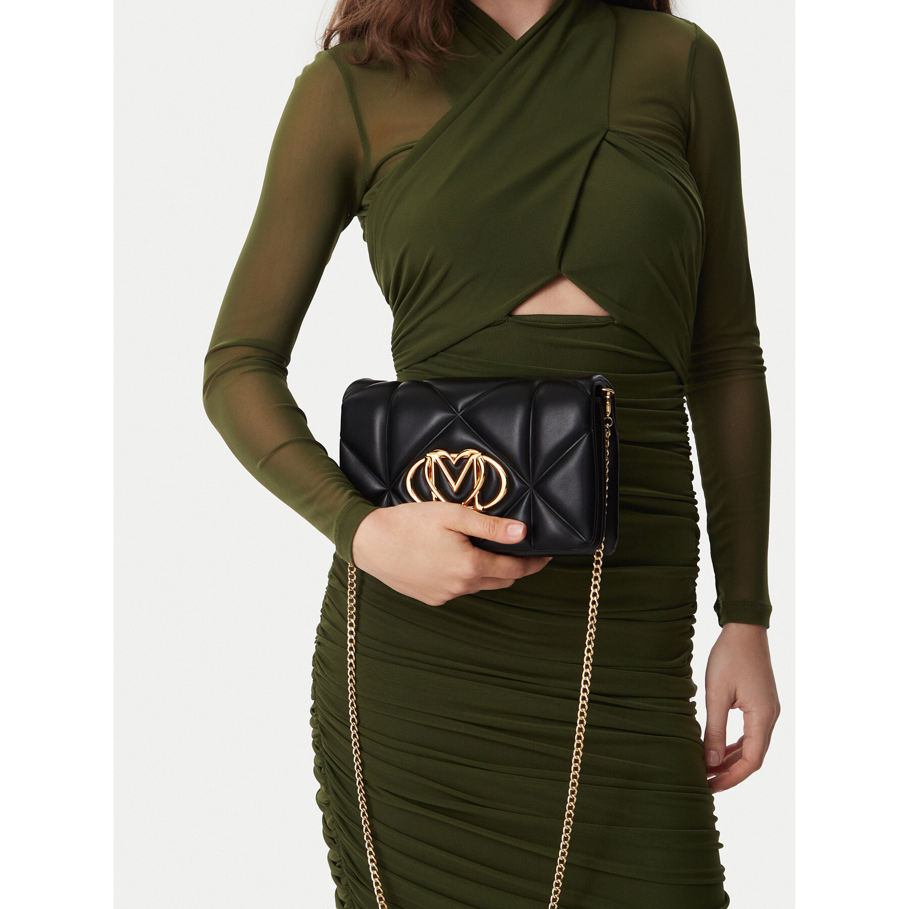 Torbica LOVE MOSCHINO JC4043PP1PLC0000 Crna