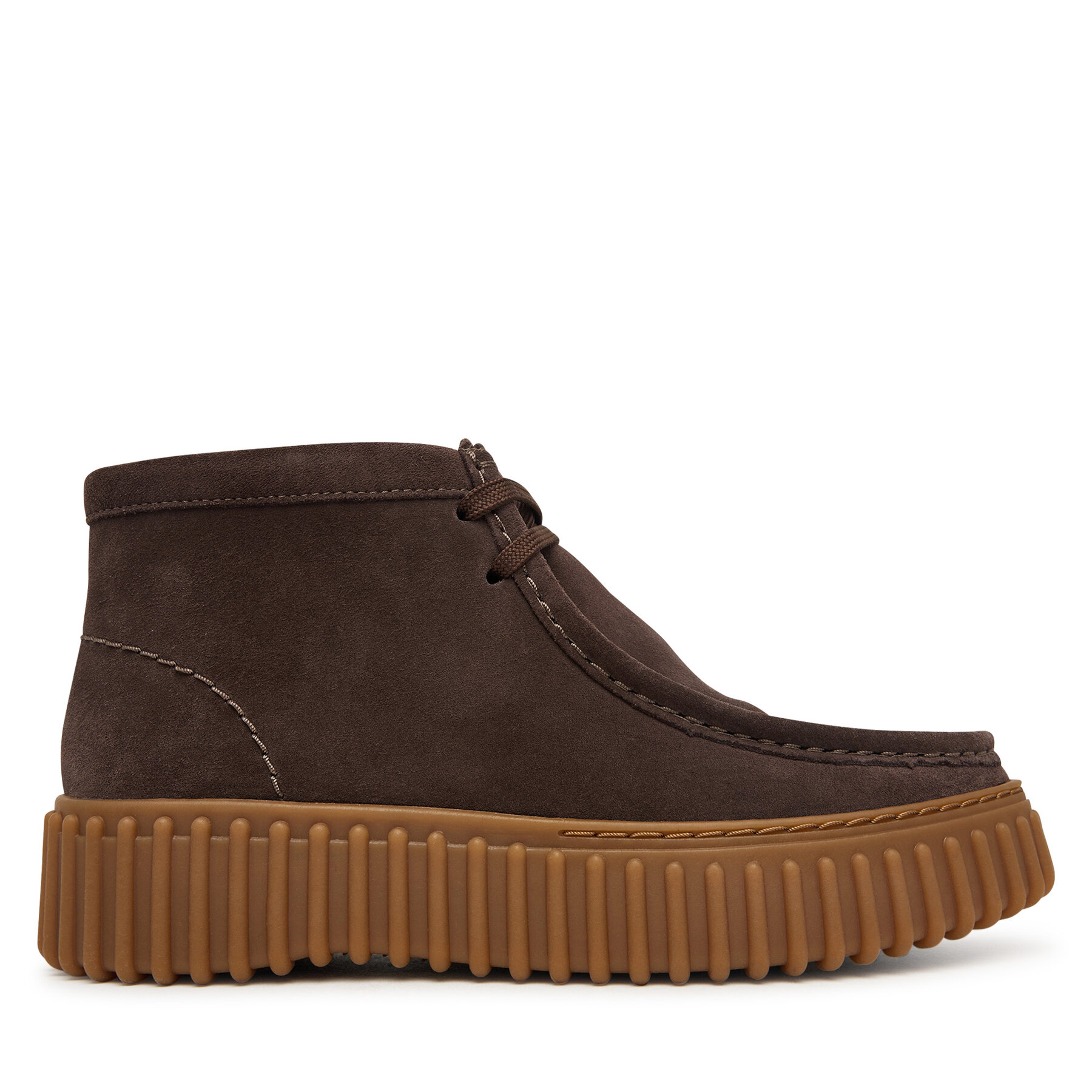 Зимни обувки Clarks Torhill Moss 26185345 Тъмнокафяв