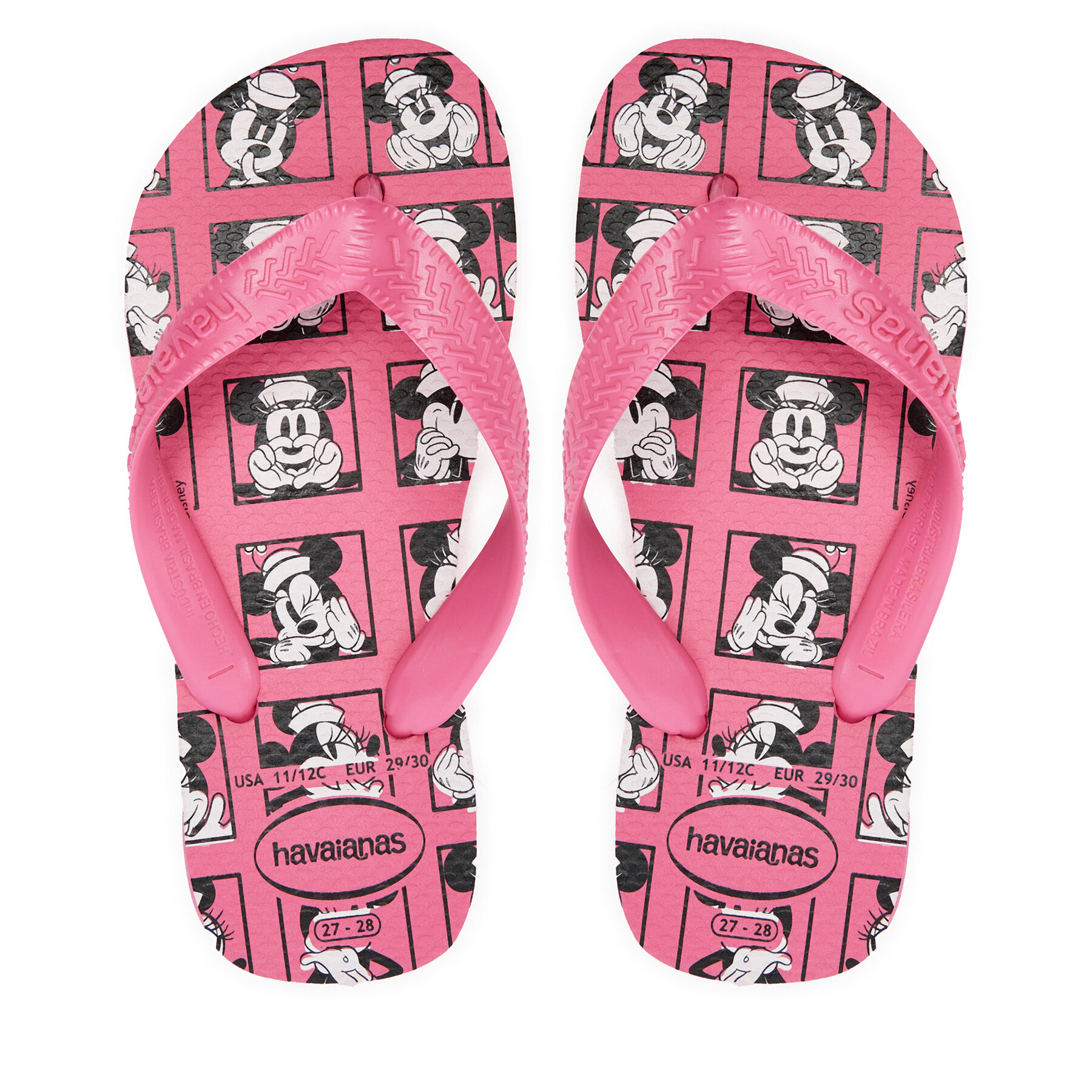 Dziecięce Japonki Havaianas, Rozmiar 31-32 Różowy 41394120129