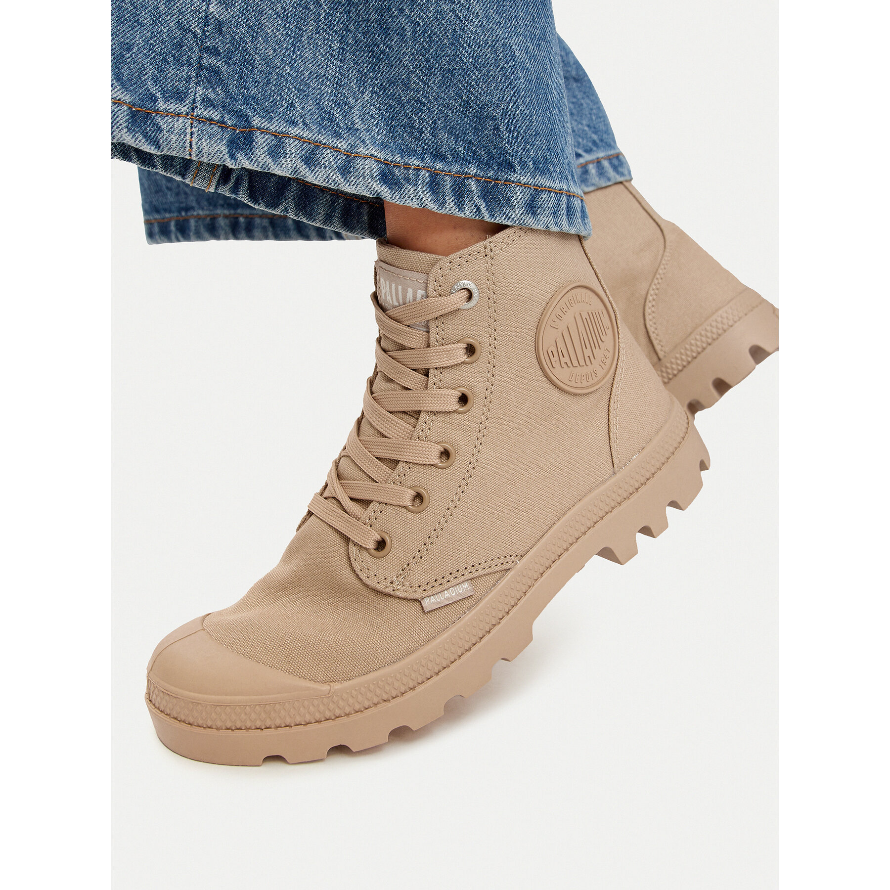 Туристически oбувки Palladium Pampa Hi mono U 73089-271-M Бежов