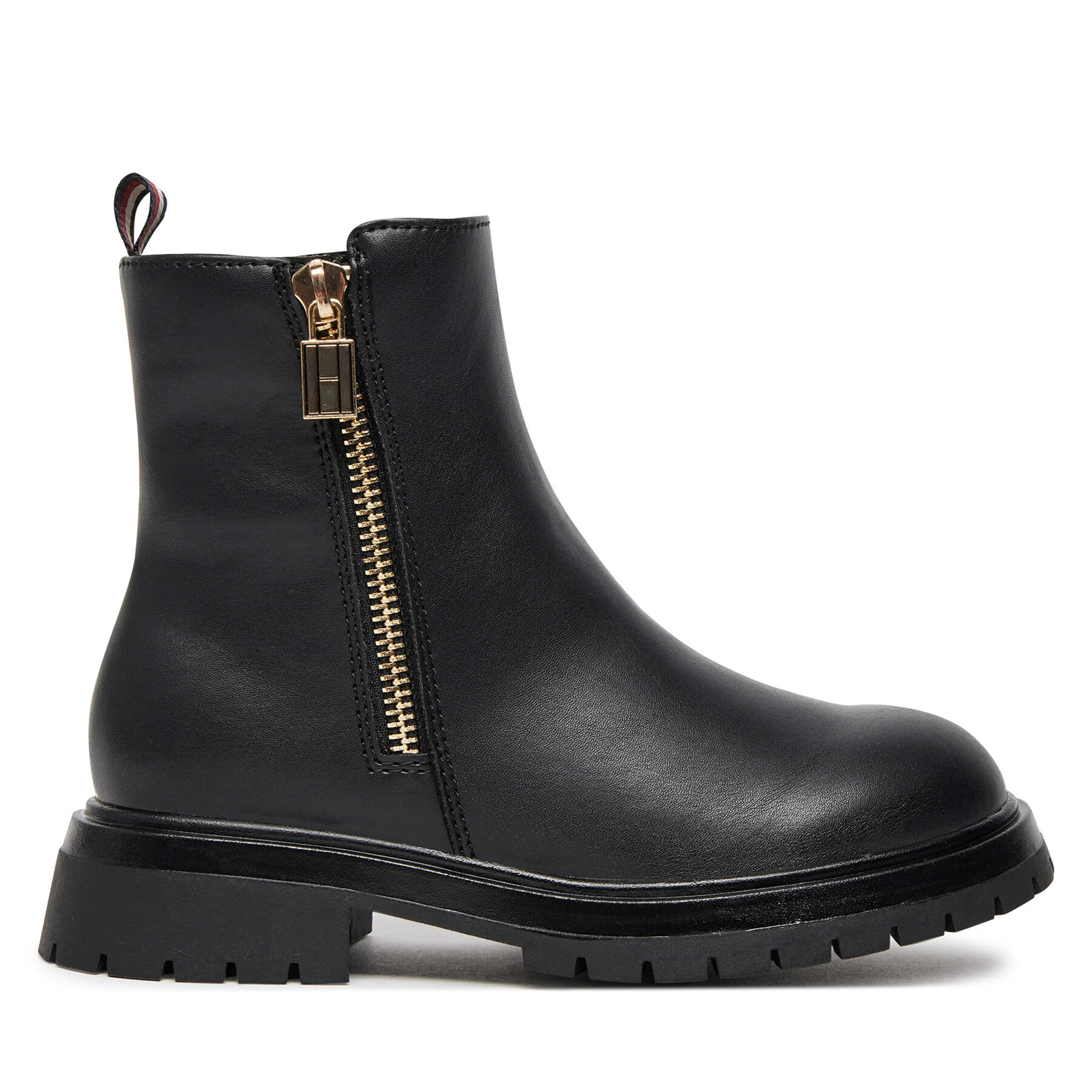 Боти Tommy Hilfiger Chelsea Boot T3A5-33566-1351 M Черен