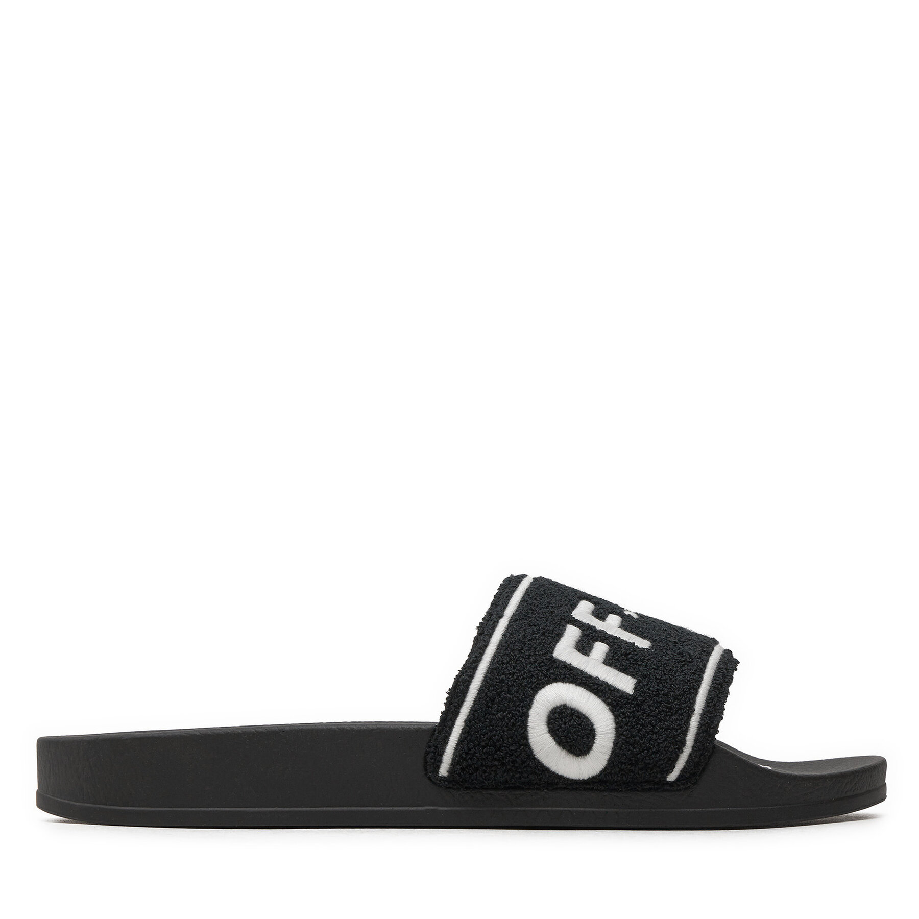 Pánske Šľapky Off-White, Rozmer: 39, Čierna, OMIC001S22MAT0031001