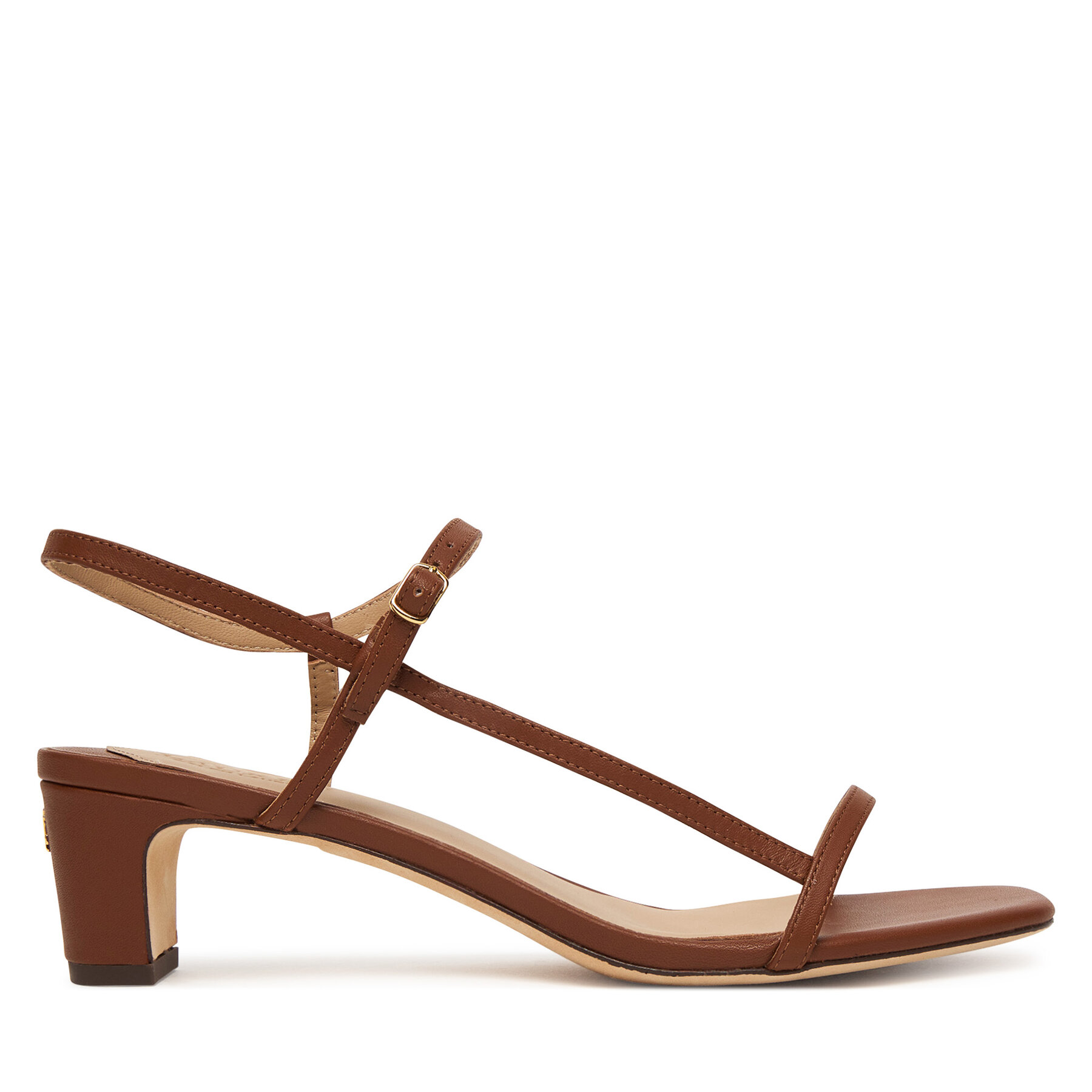 Szandál LAUREN RALPH LAUREN 802P00097002 Barna