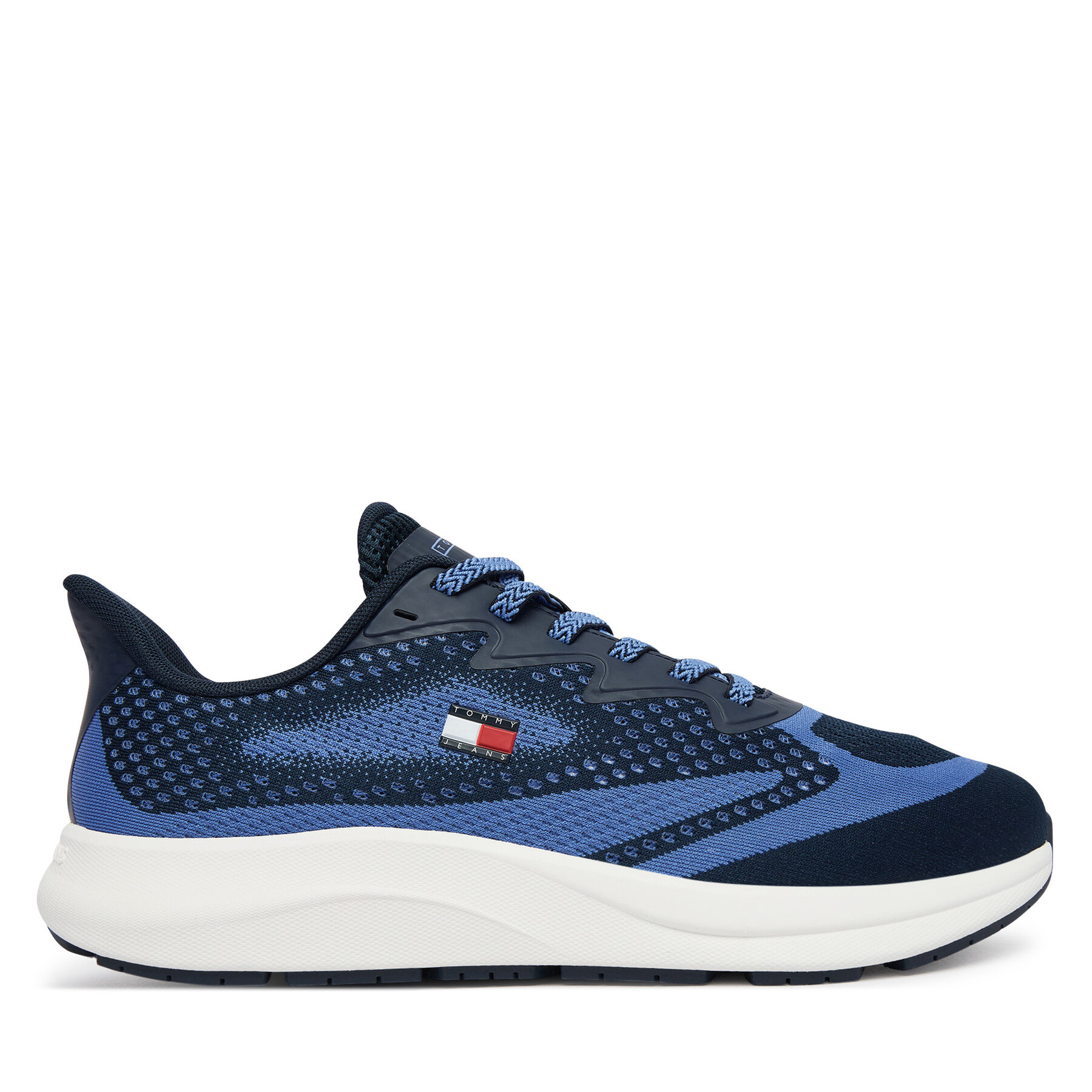 Tenisice Tommy Jeans Runner Knitted EM0EM01713 Plava