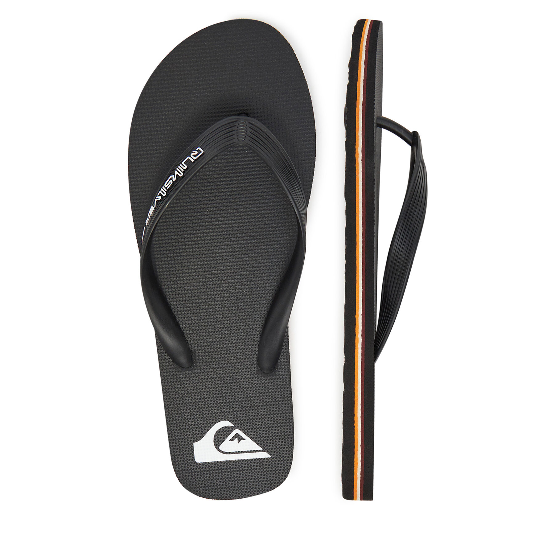 Pánske Žabky Quiksilver, Rozmer: 44, Čierna, 839474