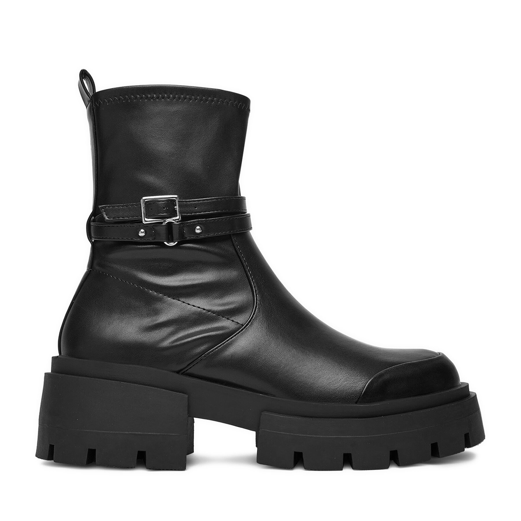 Členková obuv DeeZee W4LH101008D Čierna