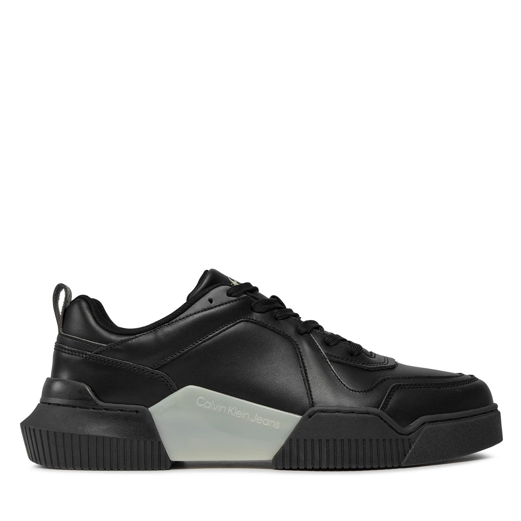 Sneakers Calvin Klein Jeans Chunky Cup 2.0 Low Lth Lum YM0YM00876 Noir