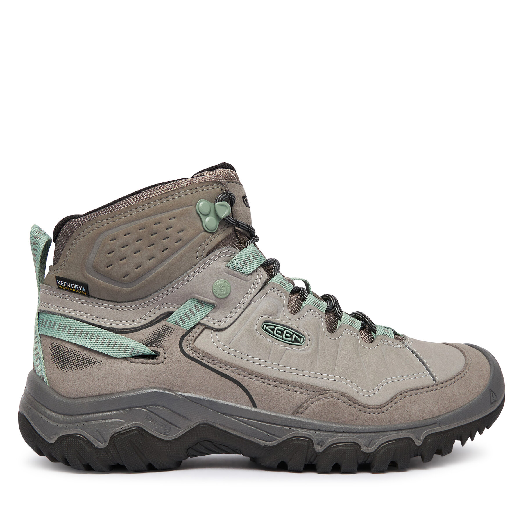 Trekingová obuv Keen Targhee IV Waterproof Hiking Boot 1028989 Sivá