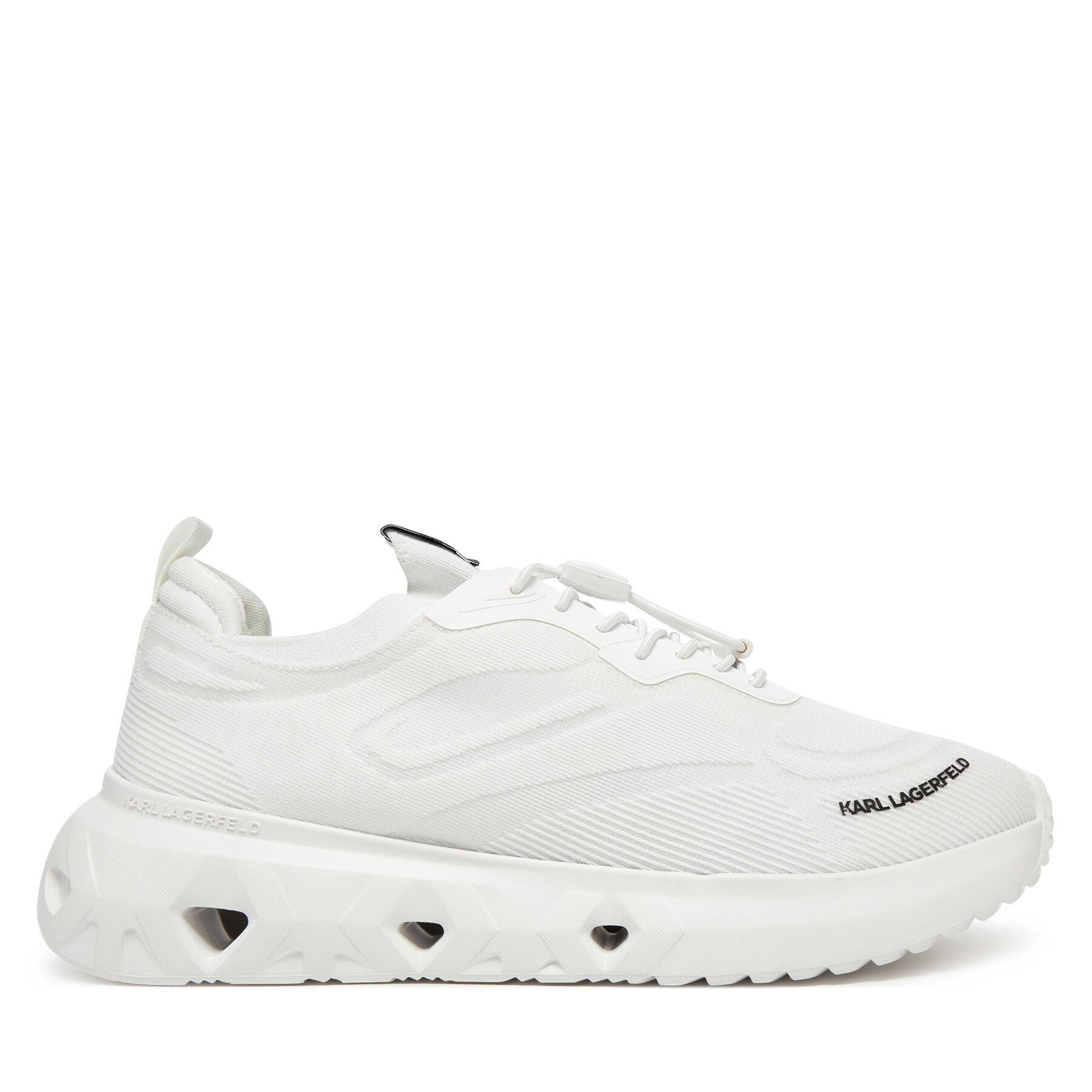 Sneakersy KARL LAGERFELD KL64623 Biela