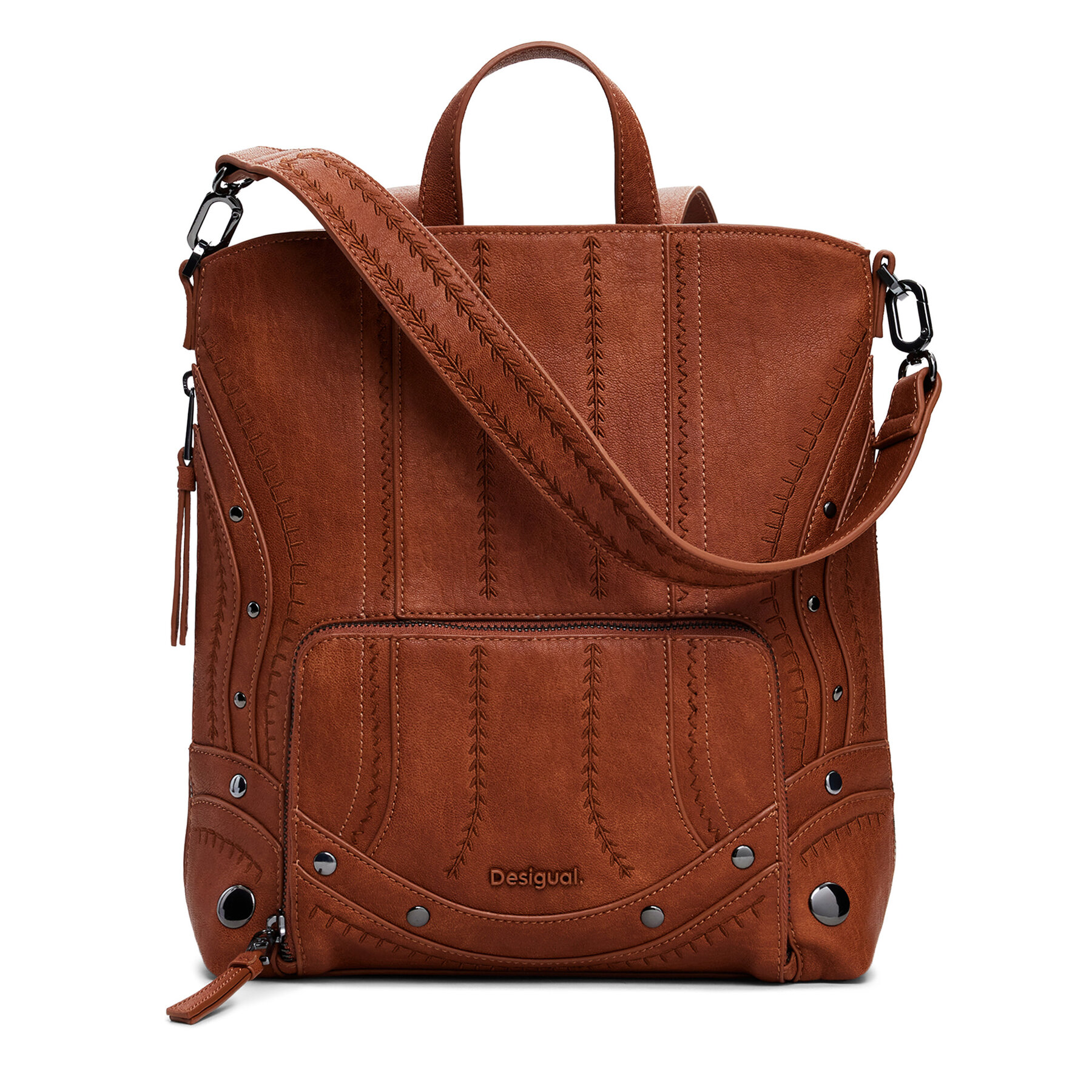 Zaino Desigual Embro Patch Pretoria 25WAKP23 Marrone