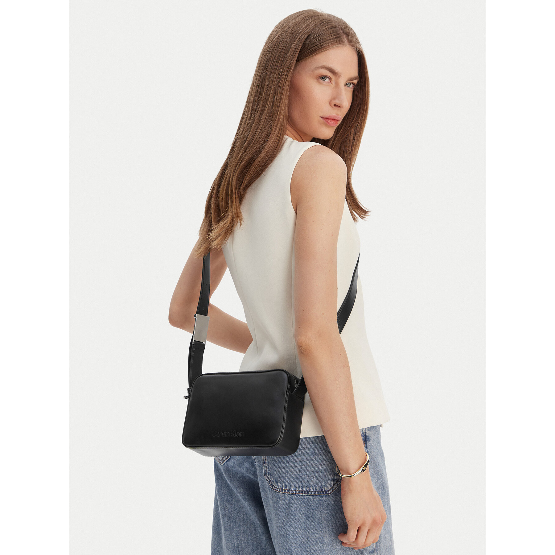 Táska Calvin Klein K60K612555 Fekete